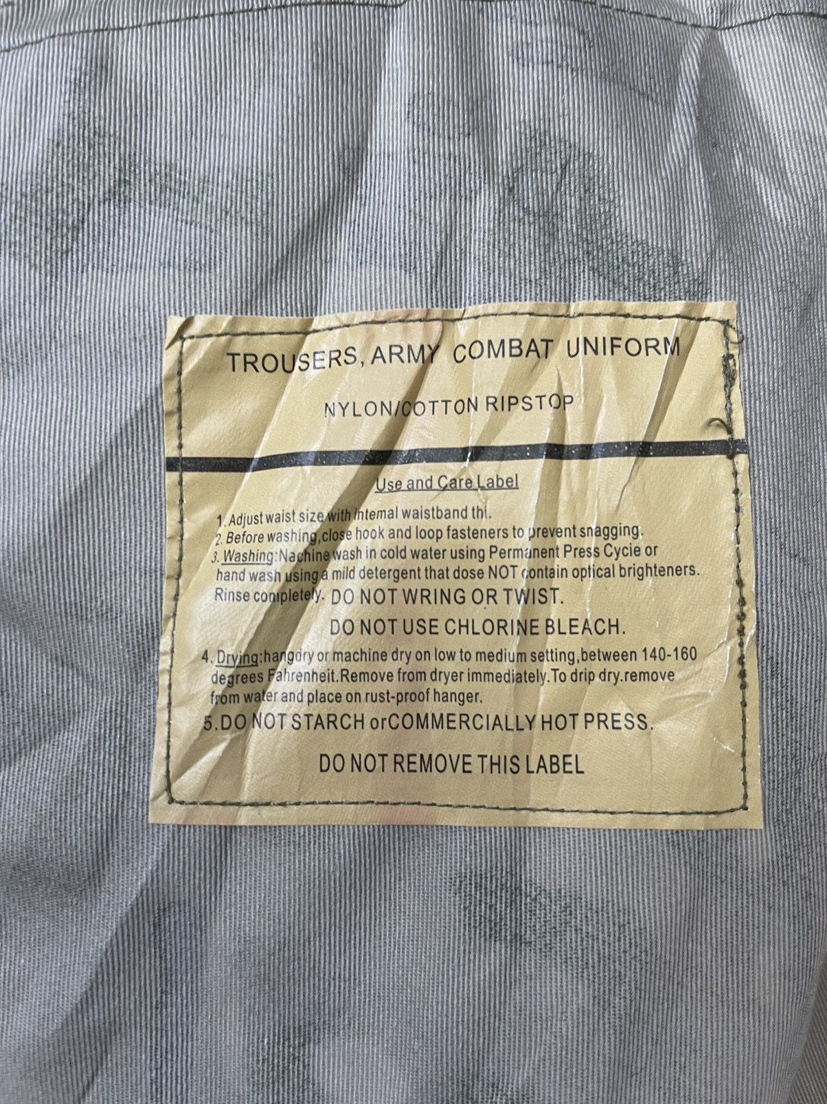 Japanese Brand Vintage Army Combat Uniform Camouflage Size US L / EU 52-54 / 3 - 8 Thumbnail
