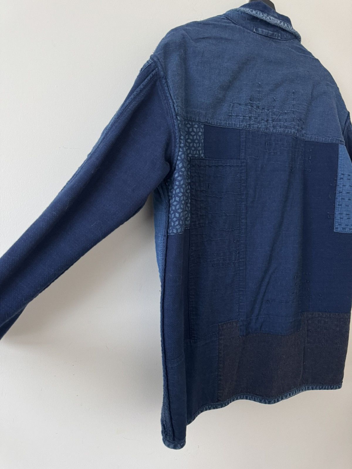 Blue Blue Japan Honai Sashiko Nenrin Reversible Jacket Size US L / EU 52-54 / 3 - 8 Thumbnail
