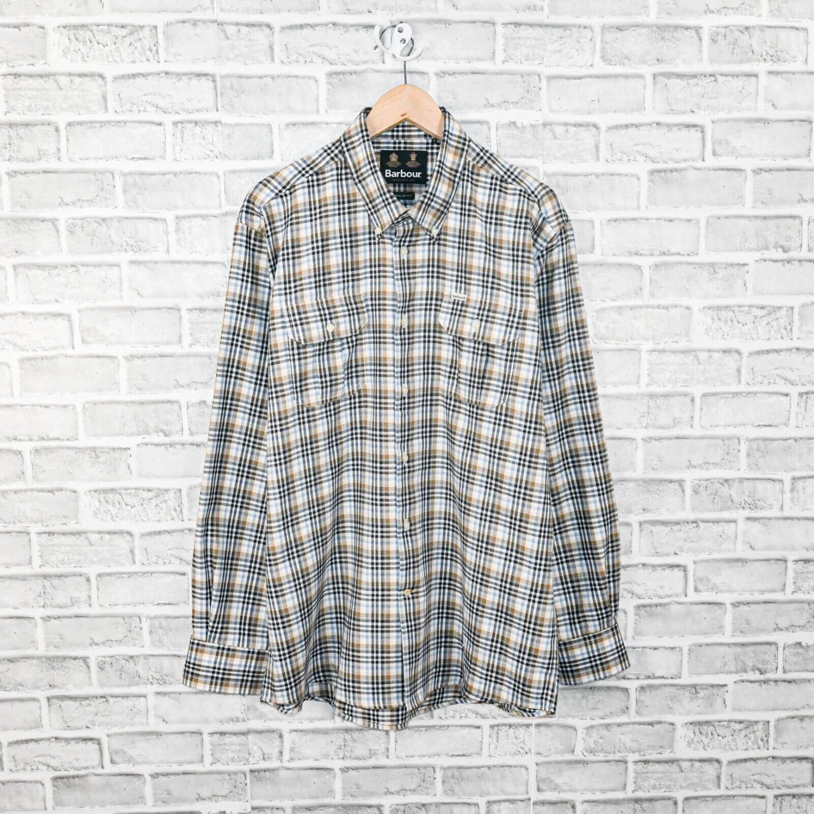 Barbour Barbour Button Down Eastwick Shirt Multi color plaid cotton Size US L / EU 52-54 / 3 - 1 Thumbnail