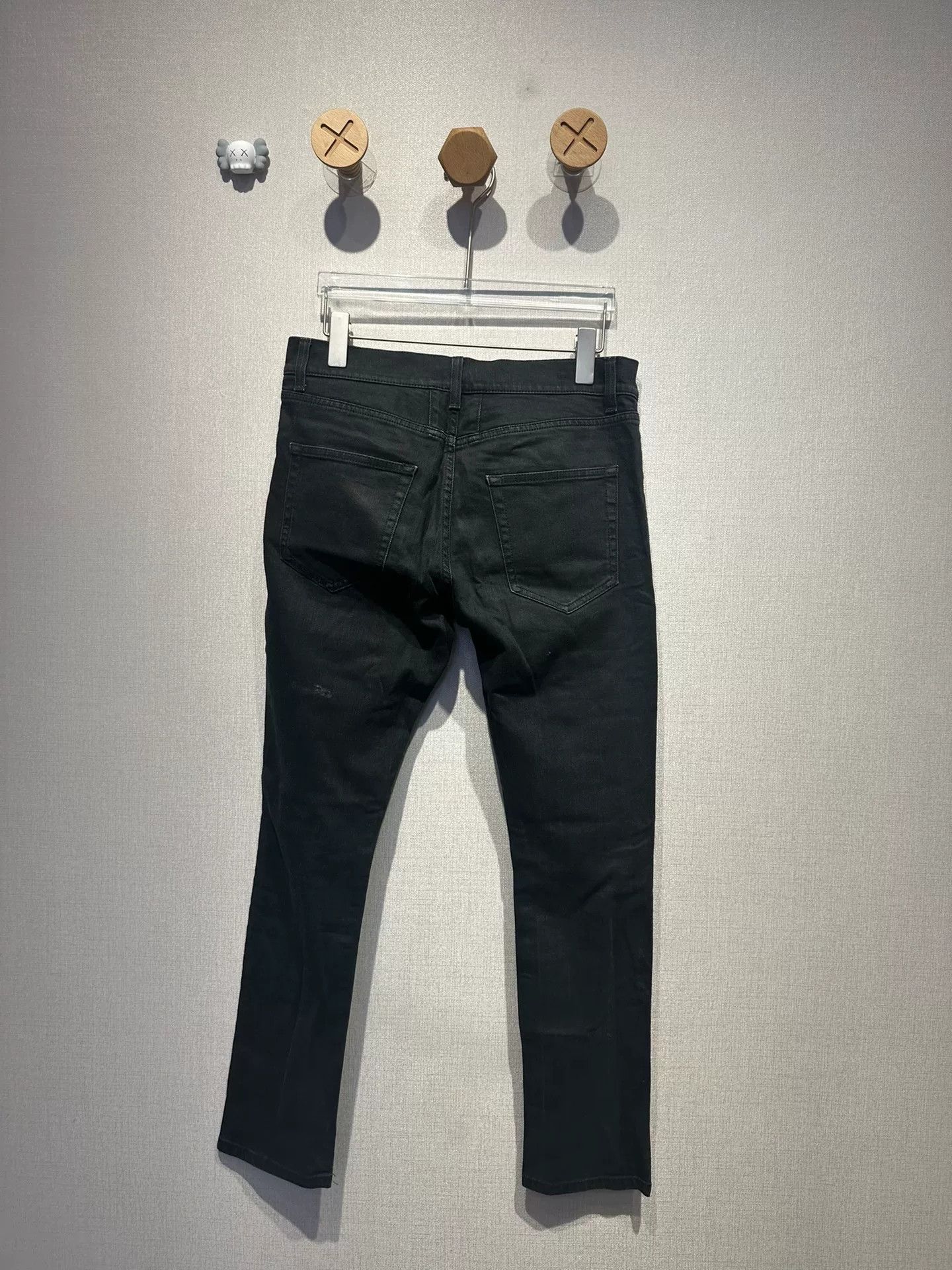 Saint Laurent Paris saint laurent black ripped skinny jeans Size US 40 / EU 56 - 2 Thumbnail