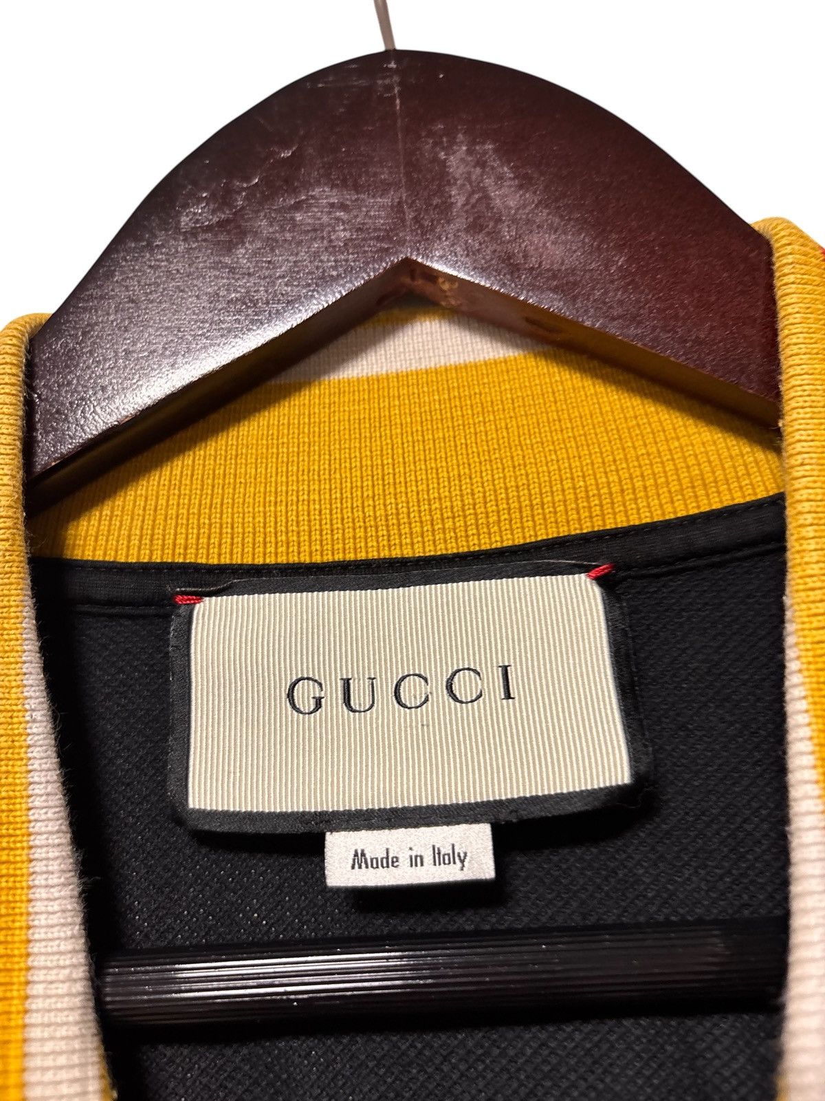 Gucci Gucci Mens 2XL Badge Polo Shirt Kanoko Short Sleeve Size US XXL / EU 58 / 5 - 5 Thumbnail