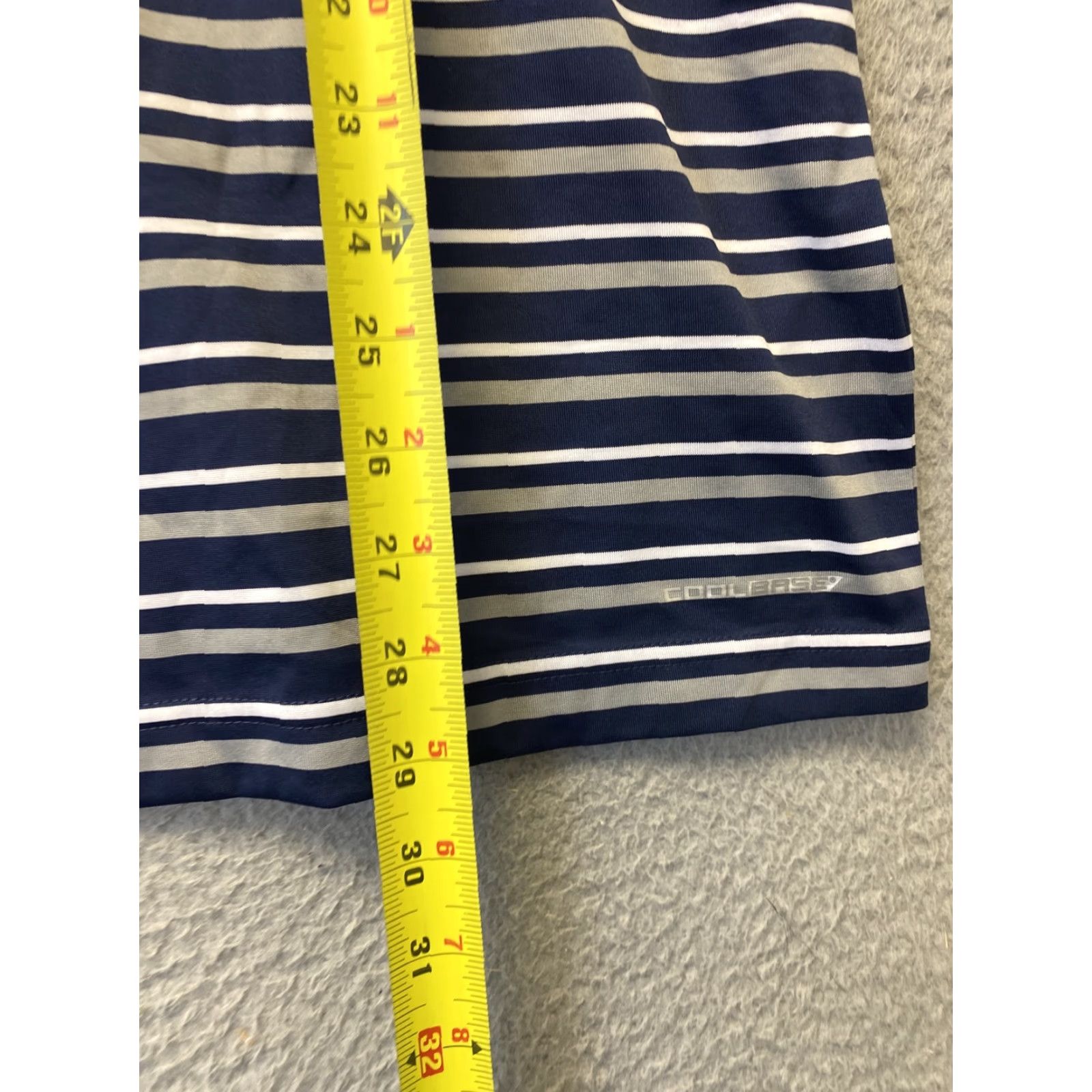 Vintage Majestic Polo Shirt Mens L Blue White Gray Golf San Diego Casual Adult 112-30 Size US L / EU 52-54 / 3 - 6 Thumbnail