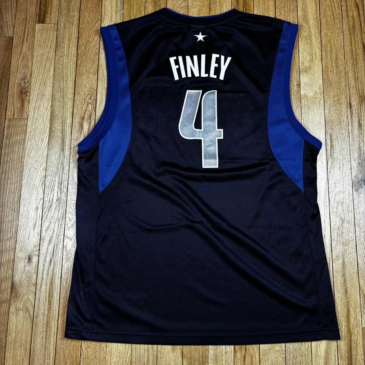 Reebok Dallas Mavericks Jersey Michael Finley #4 Sz L Vintage Rare Size US L / EU 52-54 / 3 - 4 Thumbnail