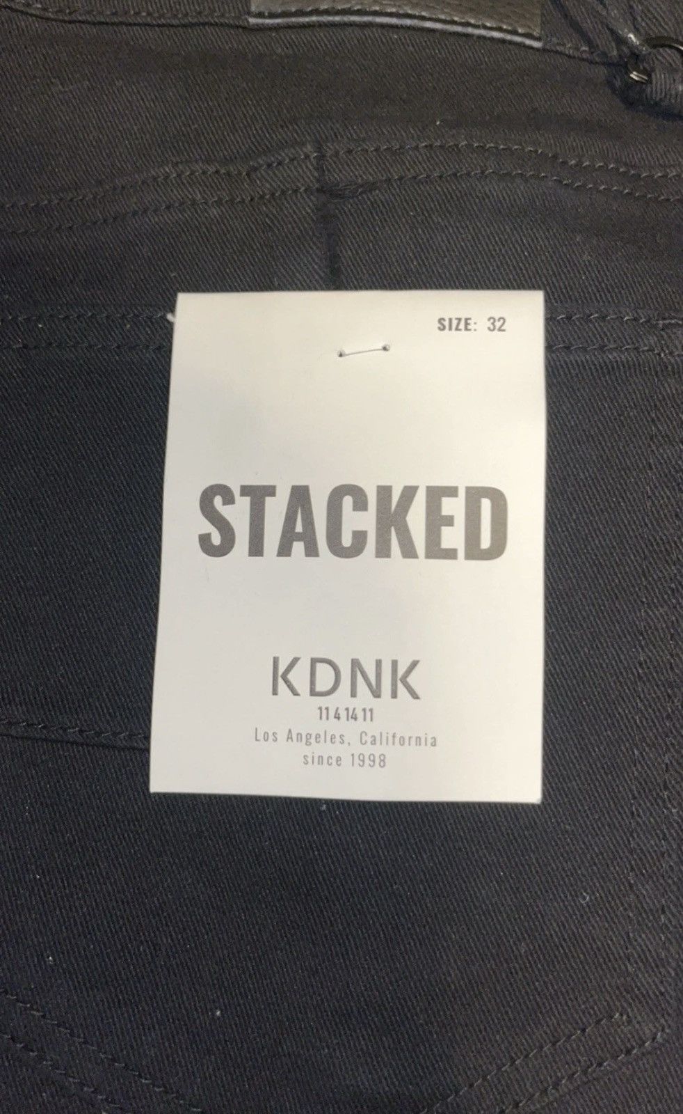 Other KDNK Staked Jeans Sz 32x36 New With Tags Size US 32 / EU 48 - 4 Thumbnail