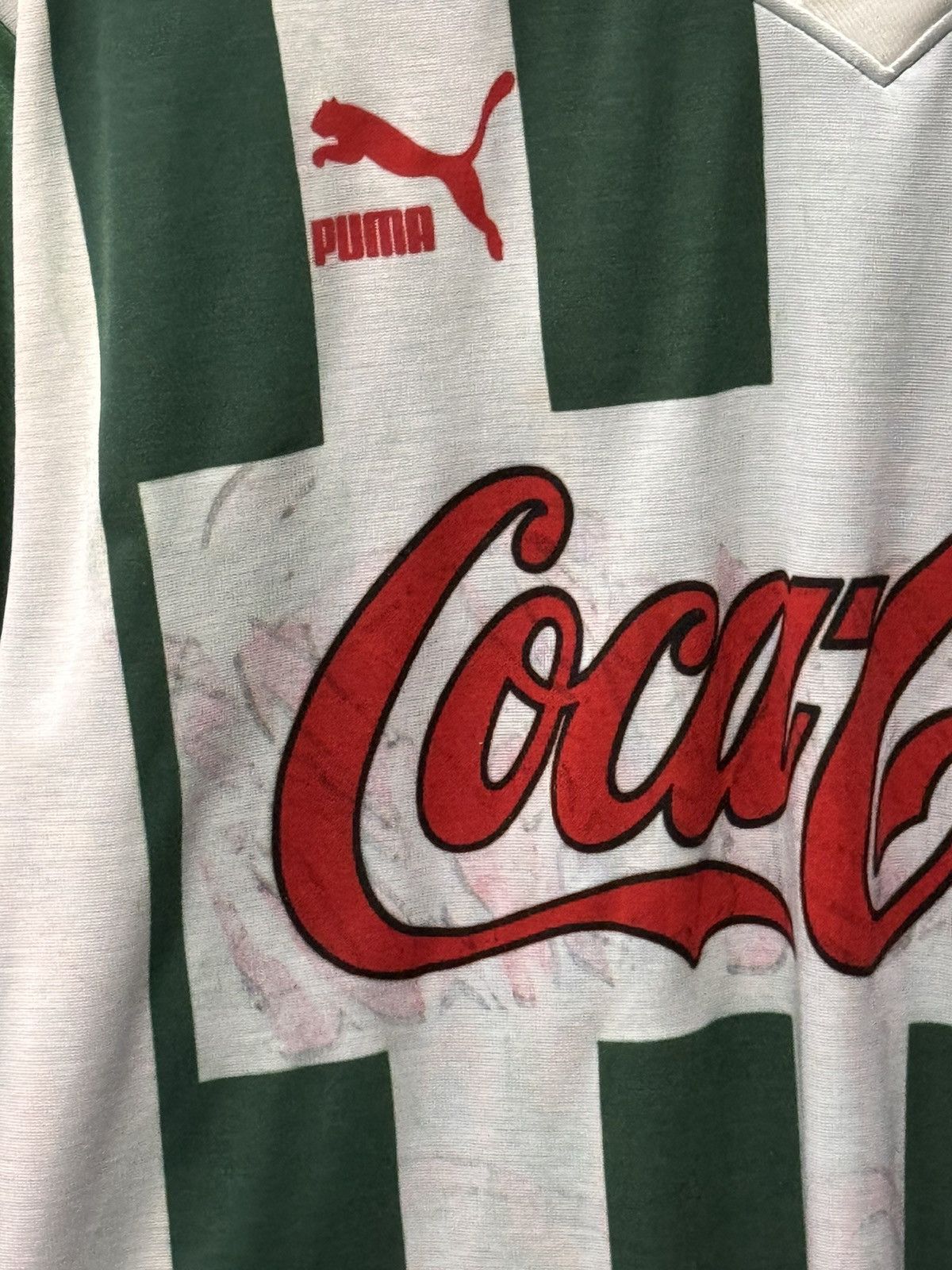UEFA Vintage Jersey Coca Cola Size US M / EU 48-50 / 2 - 2 Thumbnail