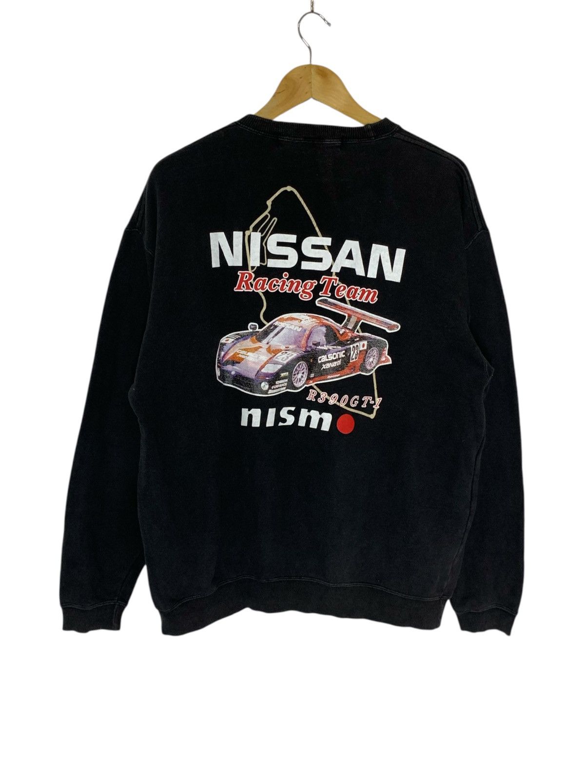 Nissan Vintage NISMO NISSAN GTR SKYLINE Racing Team Sweatshirt Size US L / EU 52-54 / 3 - 1 Thumbnail