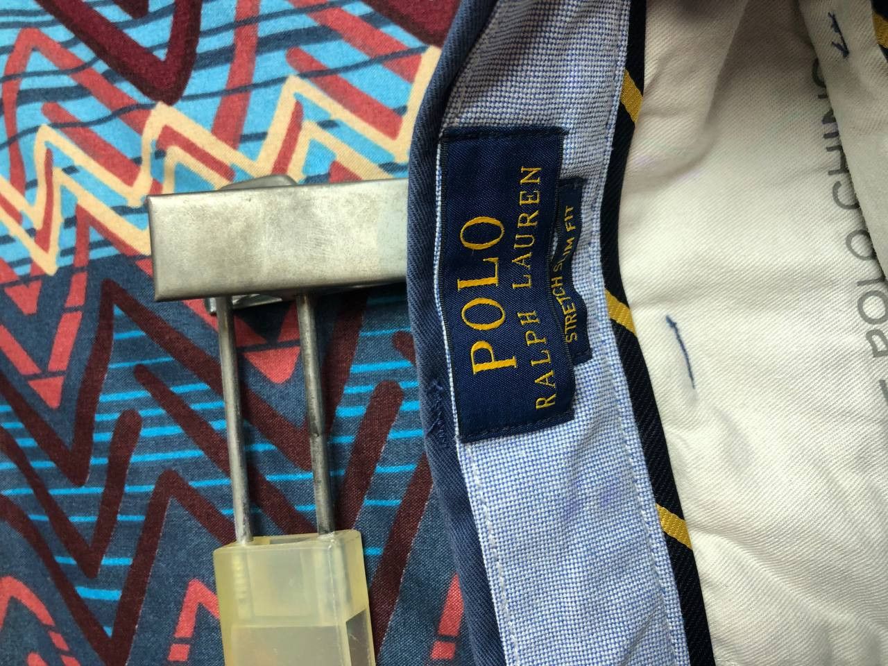 Polo Ralph Lauren Vintage blue Casual Pants Y2K Polo Ralph Lauren Size US 34 / EU 50 - 2 Thumbnail
