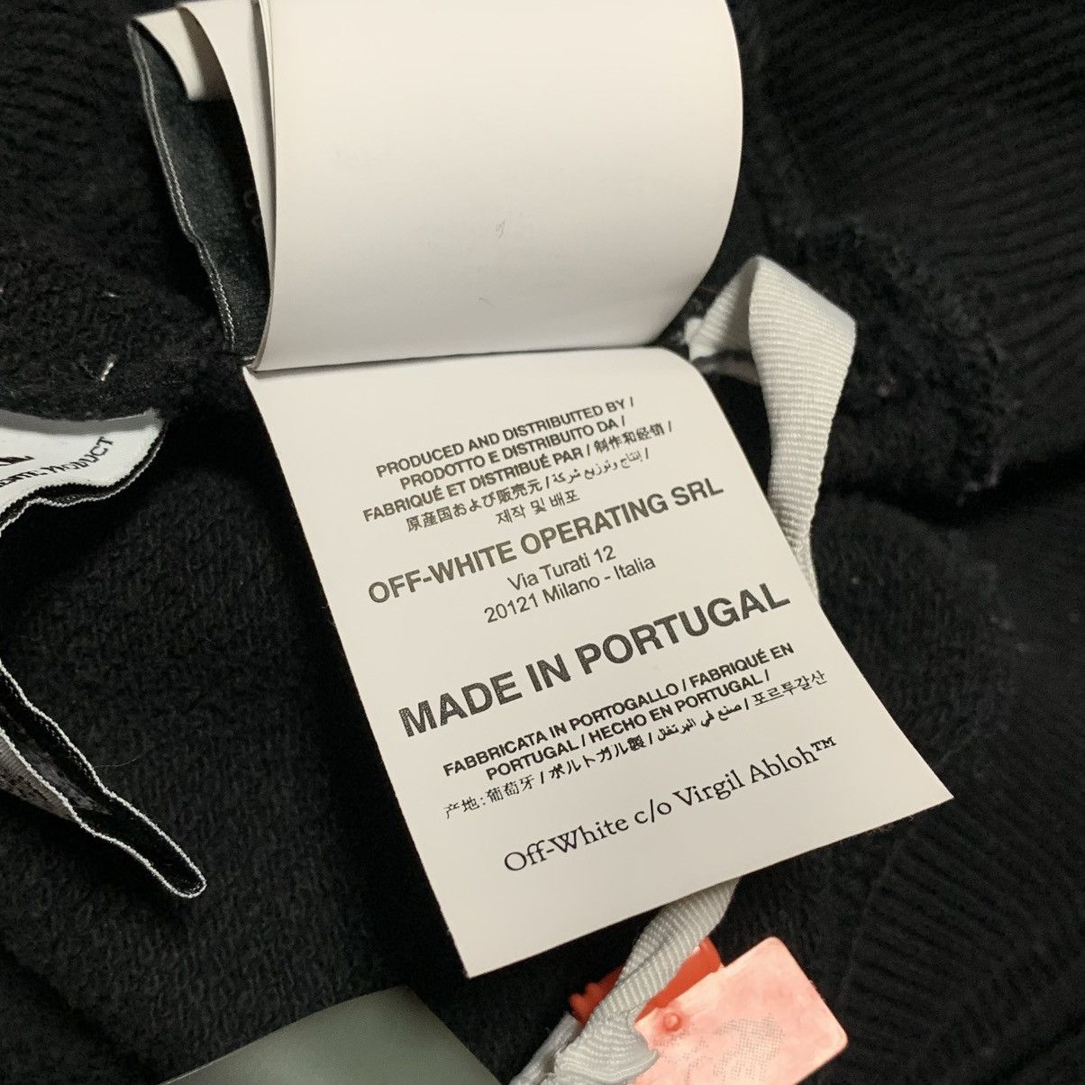 Off-White Off White XS Black Sweatshirt Crewneck Off Logo Short Virgil Size US XS / EU 42 / 0 - 10 Thumbnail