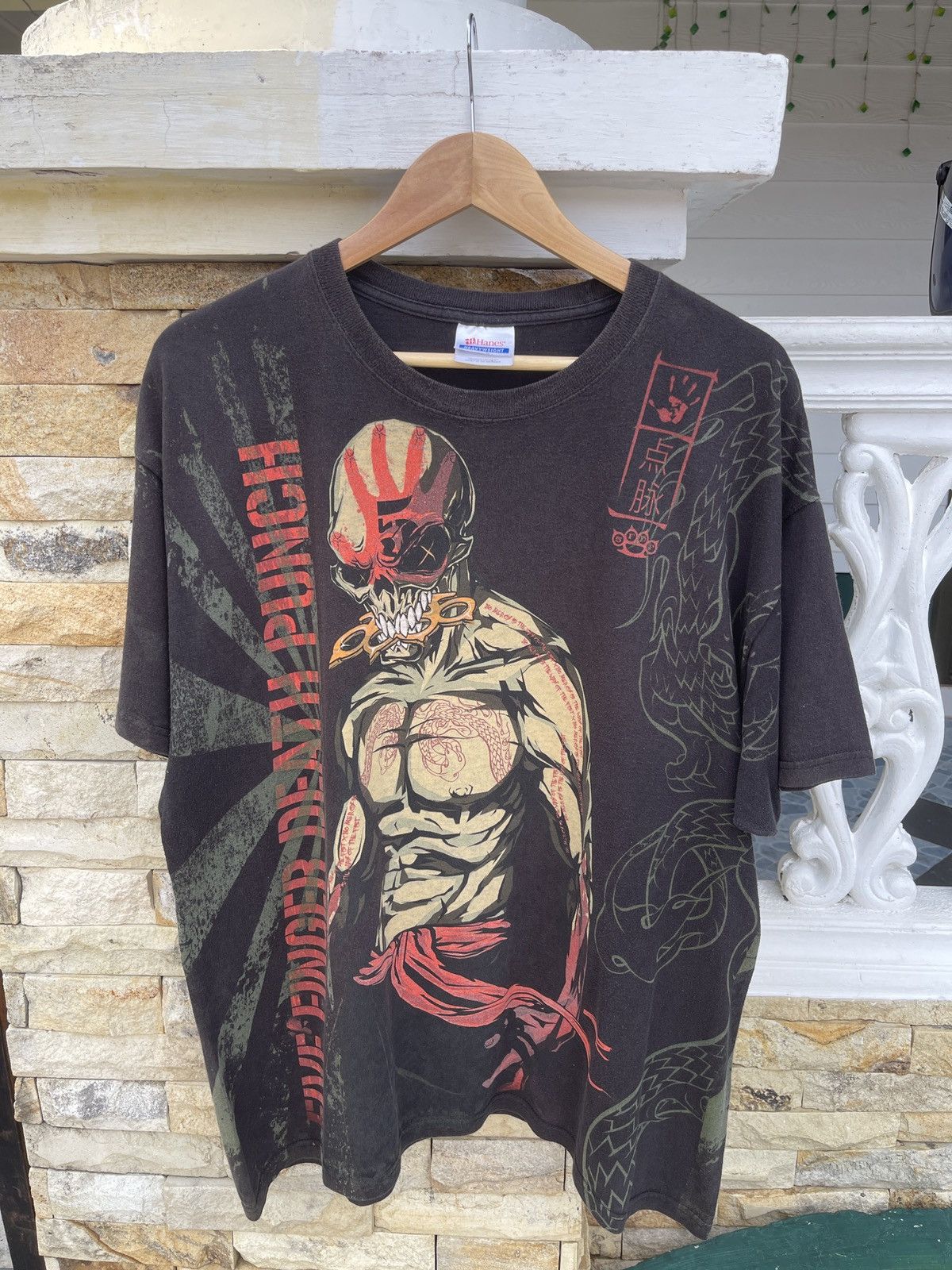 Last Drop🔥Rare🔥Five Finger Death Punch Essential Aop T-Shirt