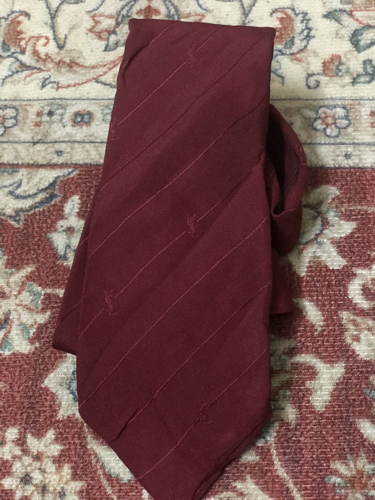 Designer × Vintage × Yves Saint Laurent Yves saint laurent tie Size ONE SIZE - 2 Thumbnail