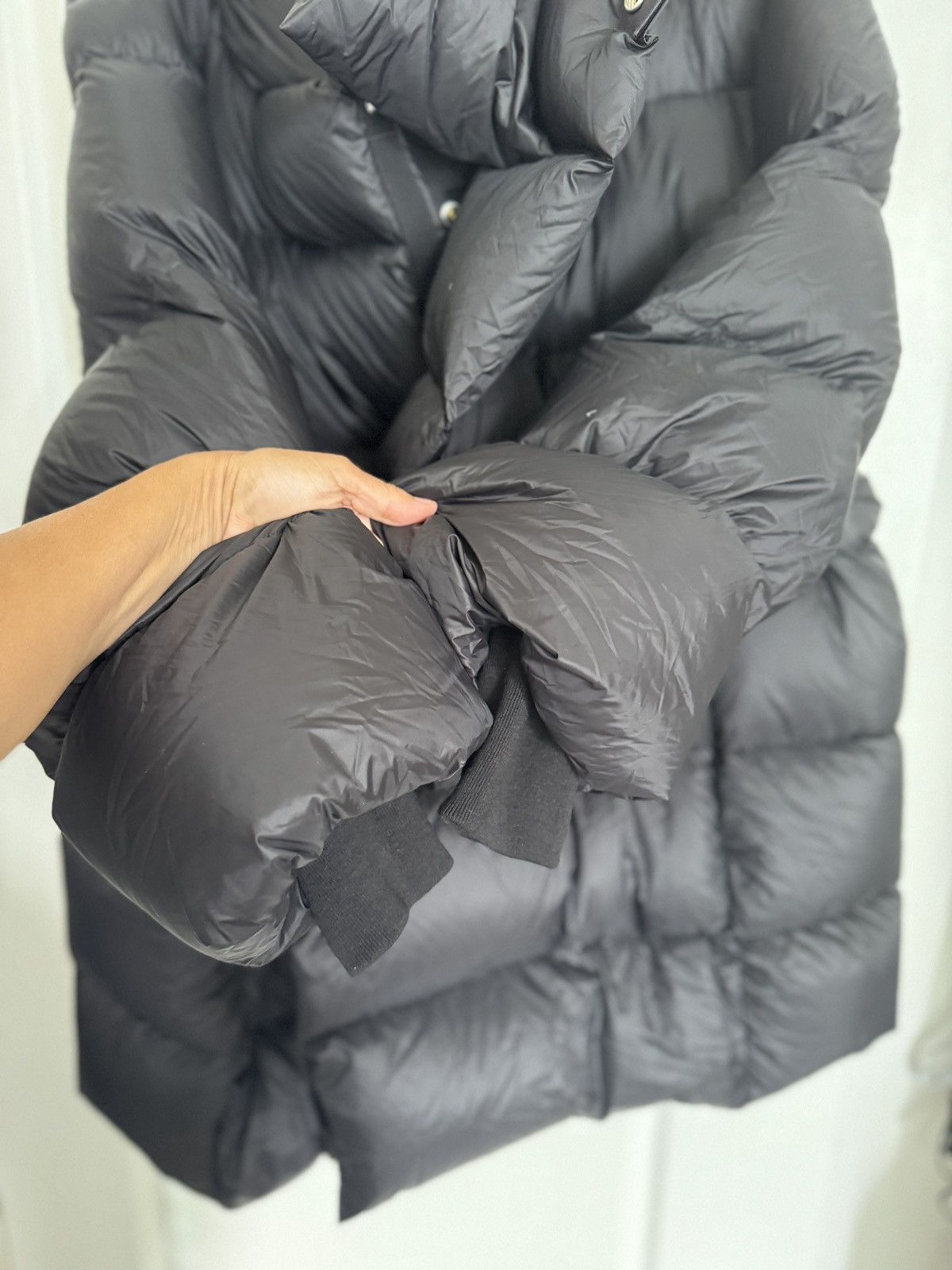 Rick Owens Rick Owens Puffer Luxor Funnel-neck Quilted Down Coat FW23 Size US M / EU 48-50 / 2 - 8 Thumbnail