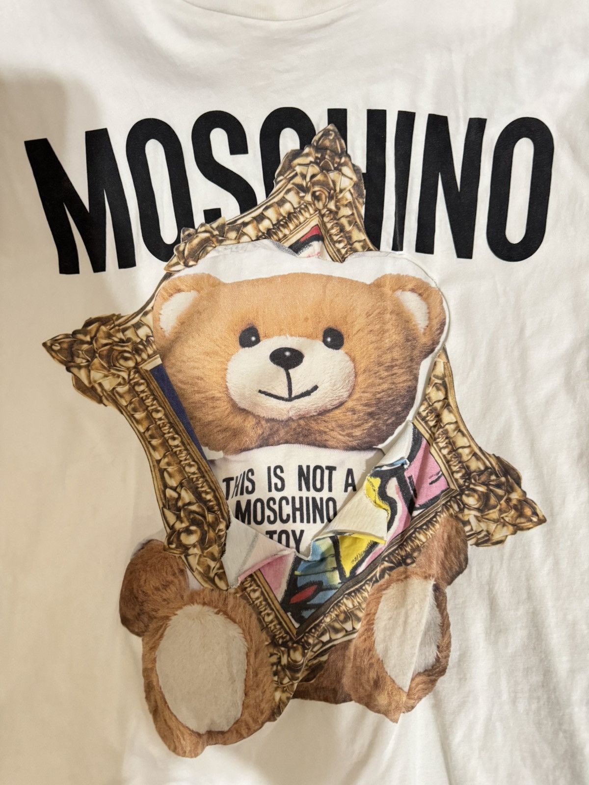 Moschino MOSCHINO Couture Teddy Bear T-Shirt Size M / US 6-8 / IT 42-44 - 3 Thumbnail