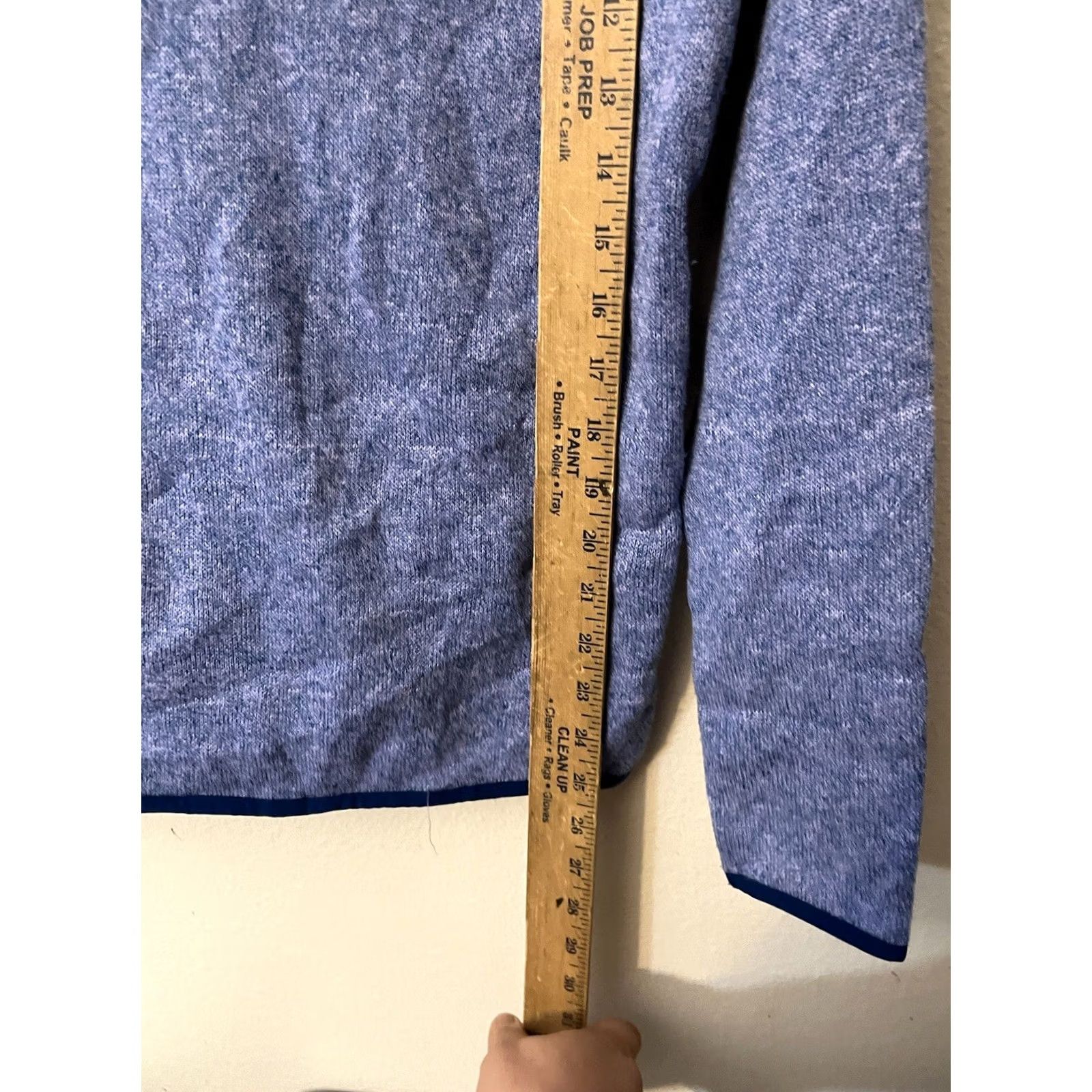 Eddie Bauer Eddie Bauer Fleece Sweater Pullover Women’s S Blue 1/4 Snap Better Womens Size S / US 4 / IT 40 - 4 Thumbnail