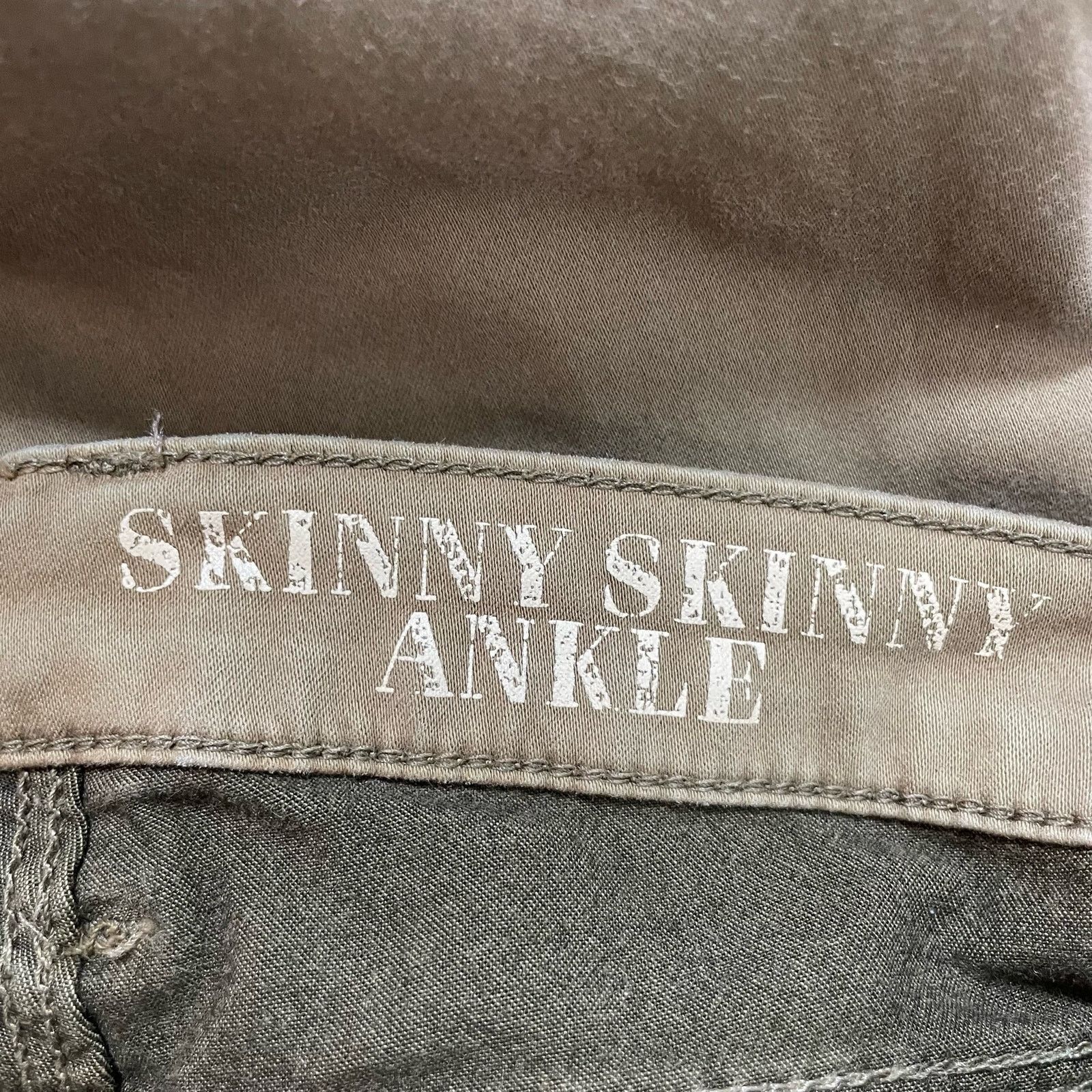 Madewell Madewell Garment Dyed Skinny Skinny Ankle Jeans - Size 25 Size 25" / US 0 / IT 36 - 5 Thumbnail