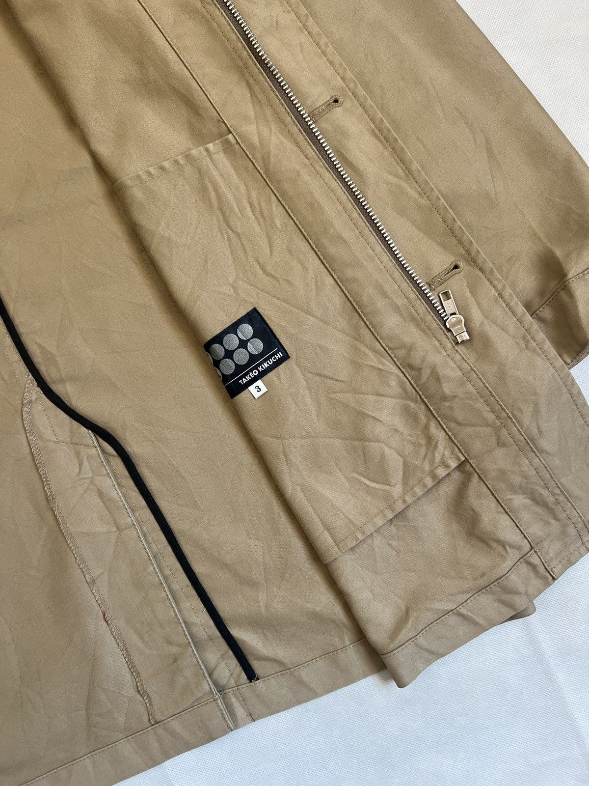 Takeo Kikuchi Takeo Kikuchi Flannel Lined Japanese Designer Coat Size US M / EU 48-50 / 2 - 4 Thumbnail