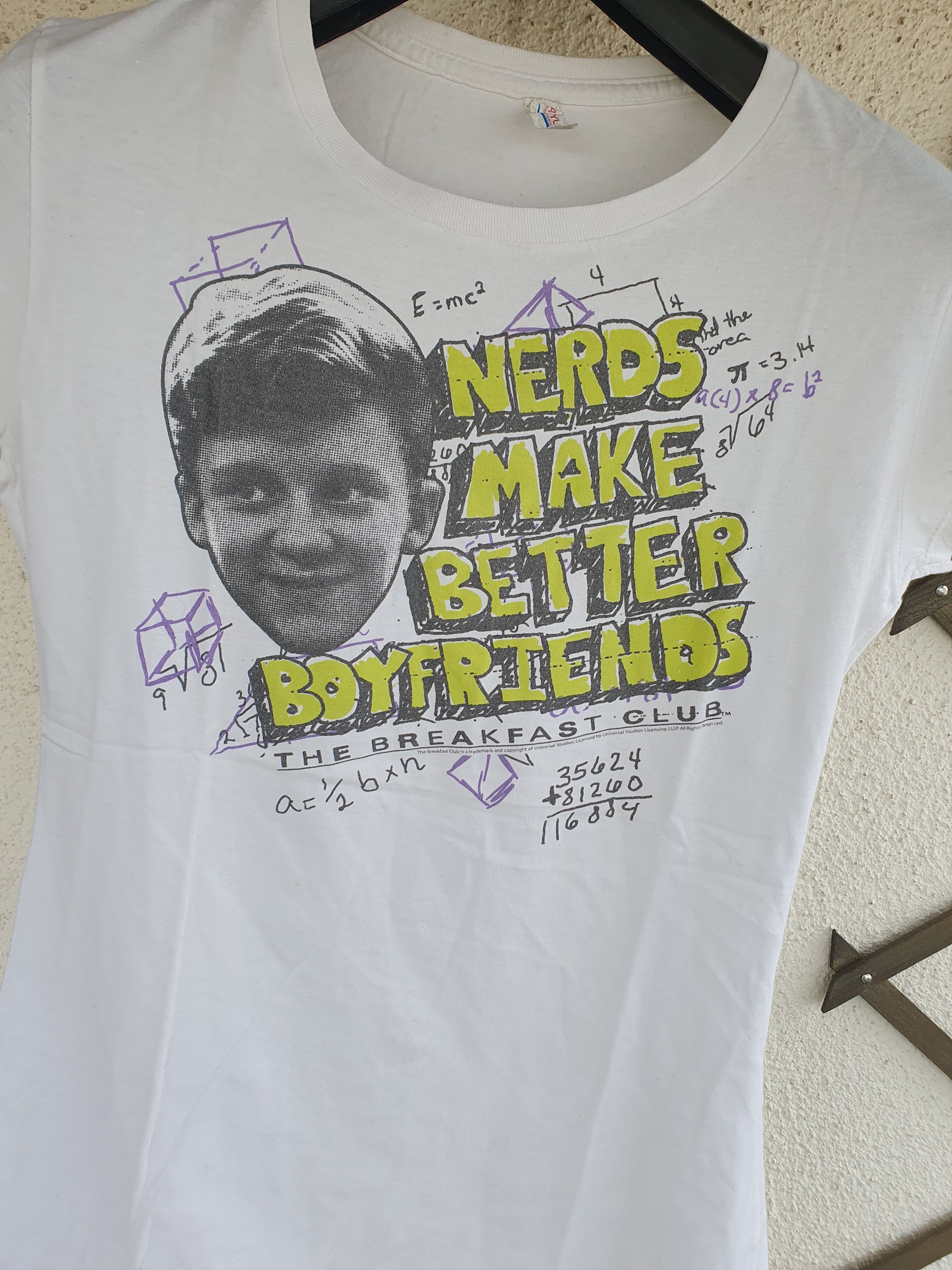 Swagger Breakfast Club Women's Nerds Make Better Boyfriends t-shirt Size L / US 10 / IT 46 - 3 Thumbnail