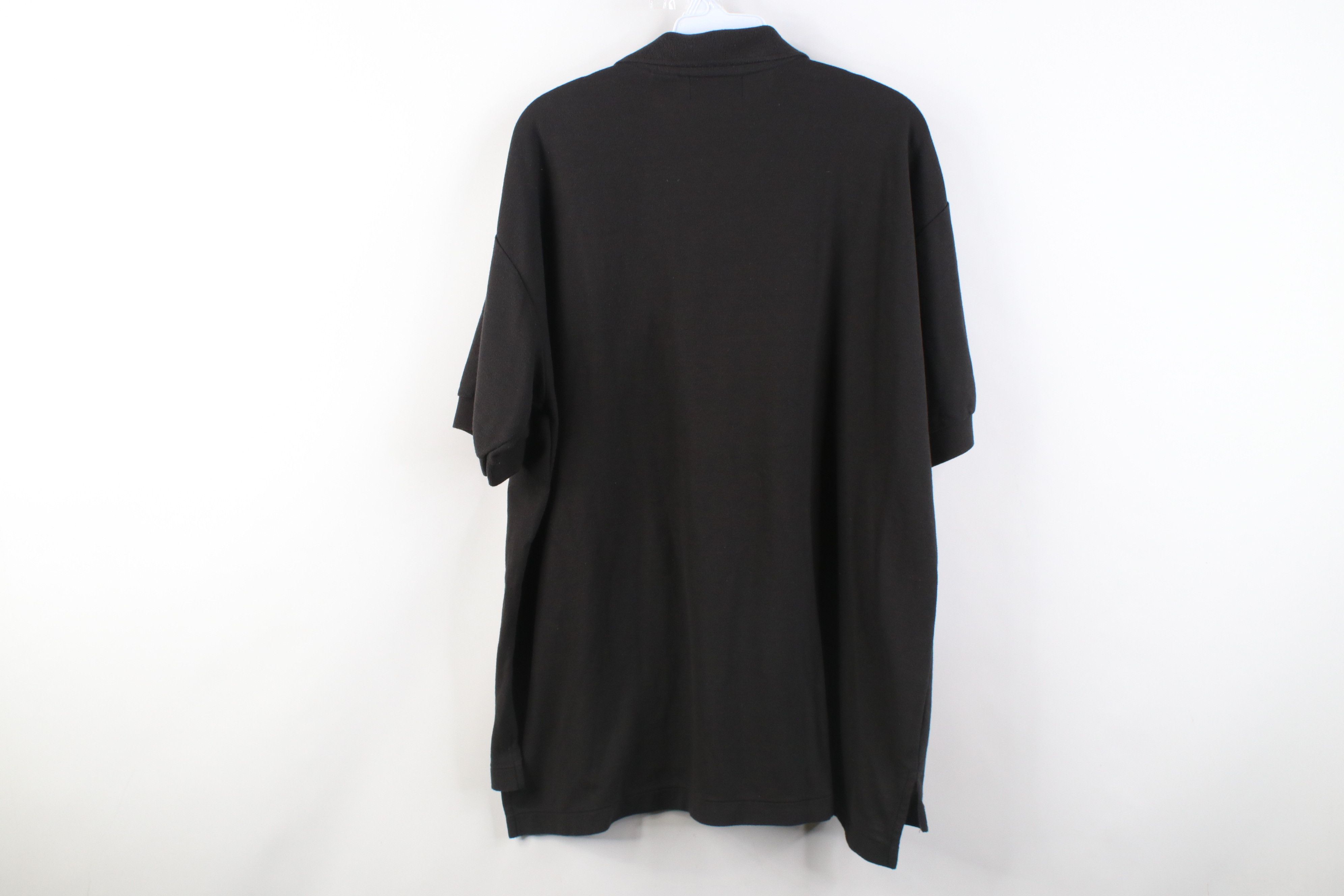 Vintage Vintage 90s Streetwear Collared Golf Polo Shirt Black Pocket Size US XL / EU 56 / 4 - 10 Thumbnail