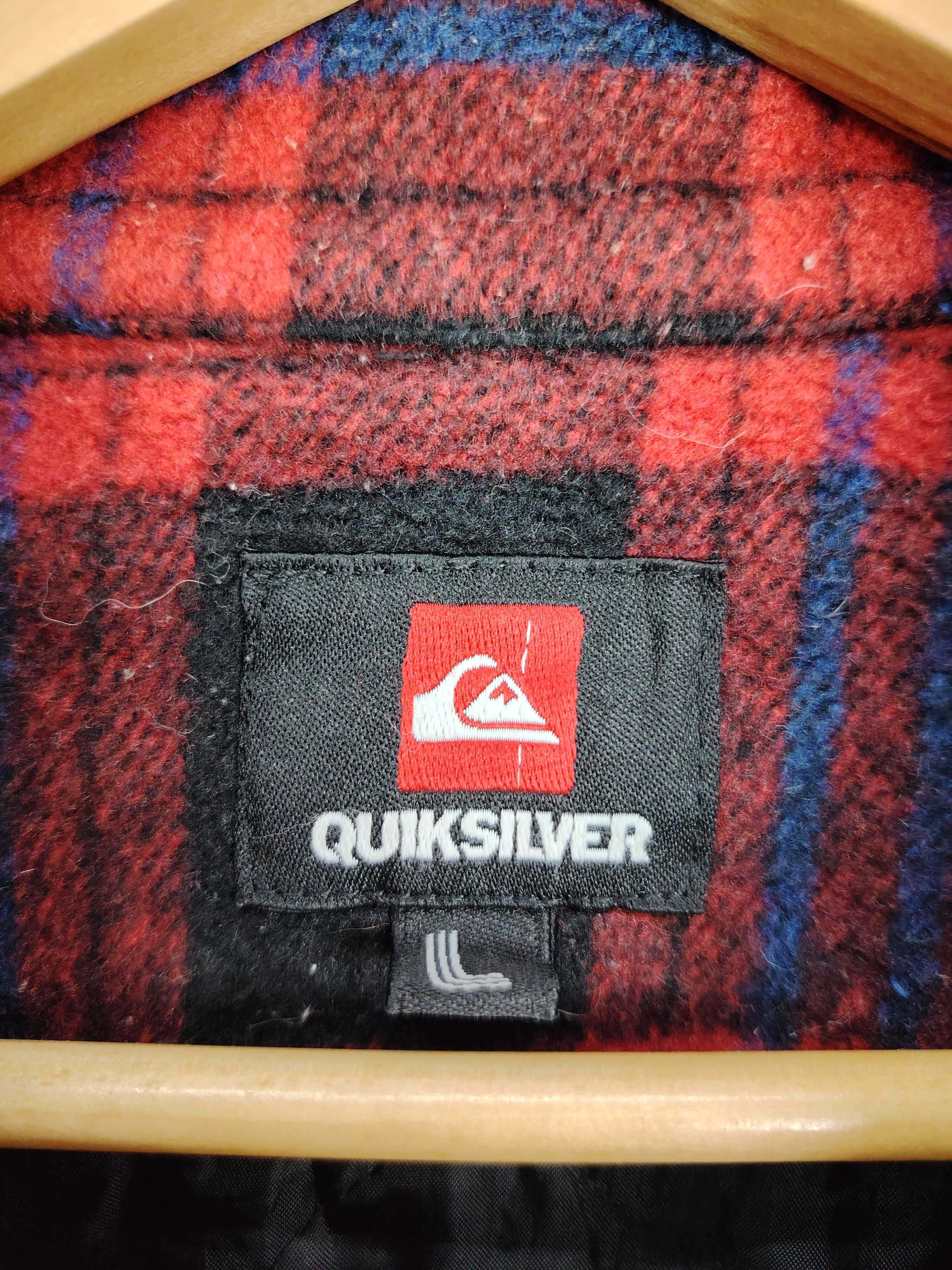 Quiksilver Vintage Quiksilver Shadowplaid Flannel Jacket MJ0043 Size US L / EU 52-54 / 3 - 5 Thumbnail
