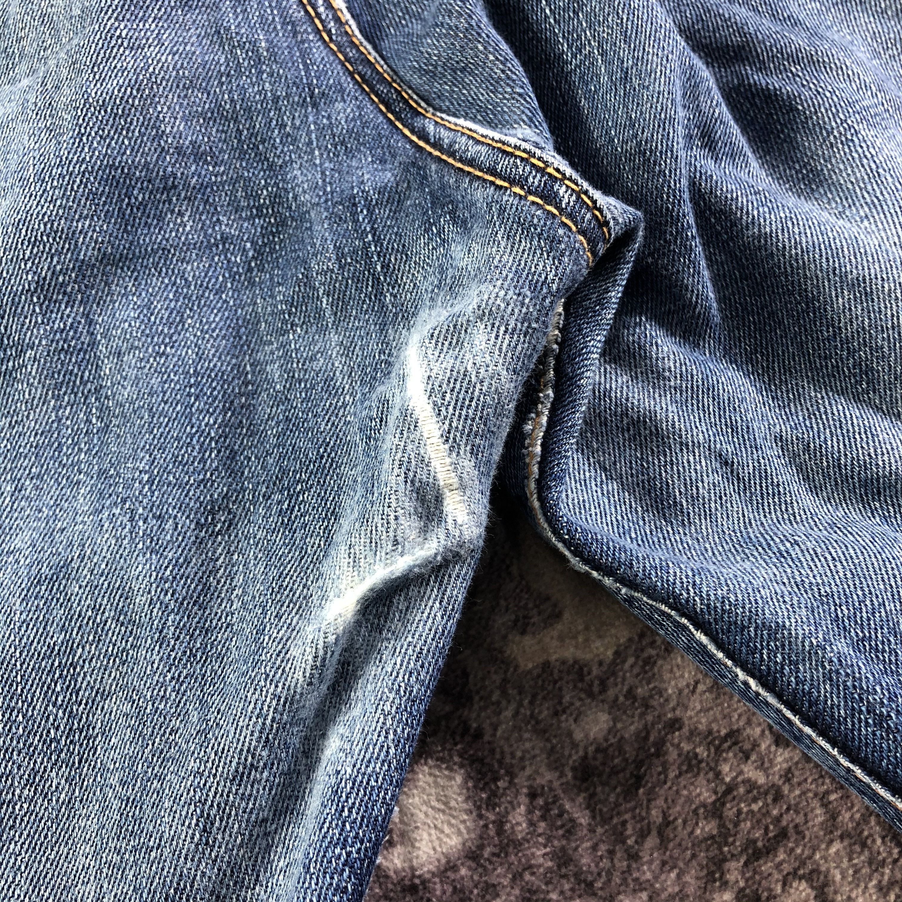 Edwin Vintage Blue Wash Edwin 505 Selvedge Jeans-JM3611 Size US 35 - 6 Thumbnail