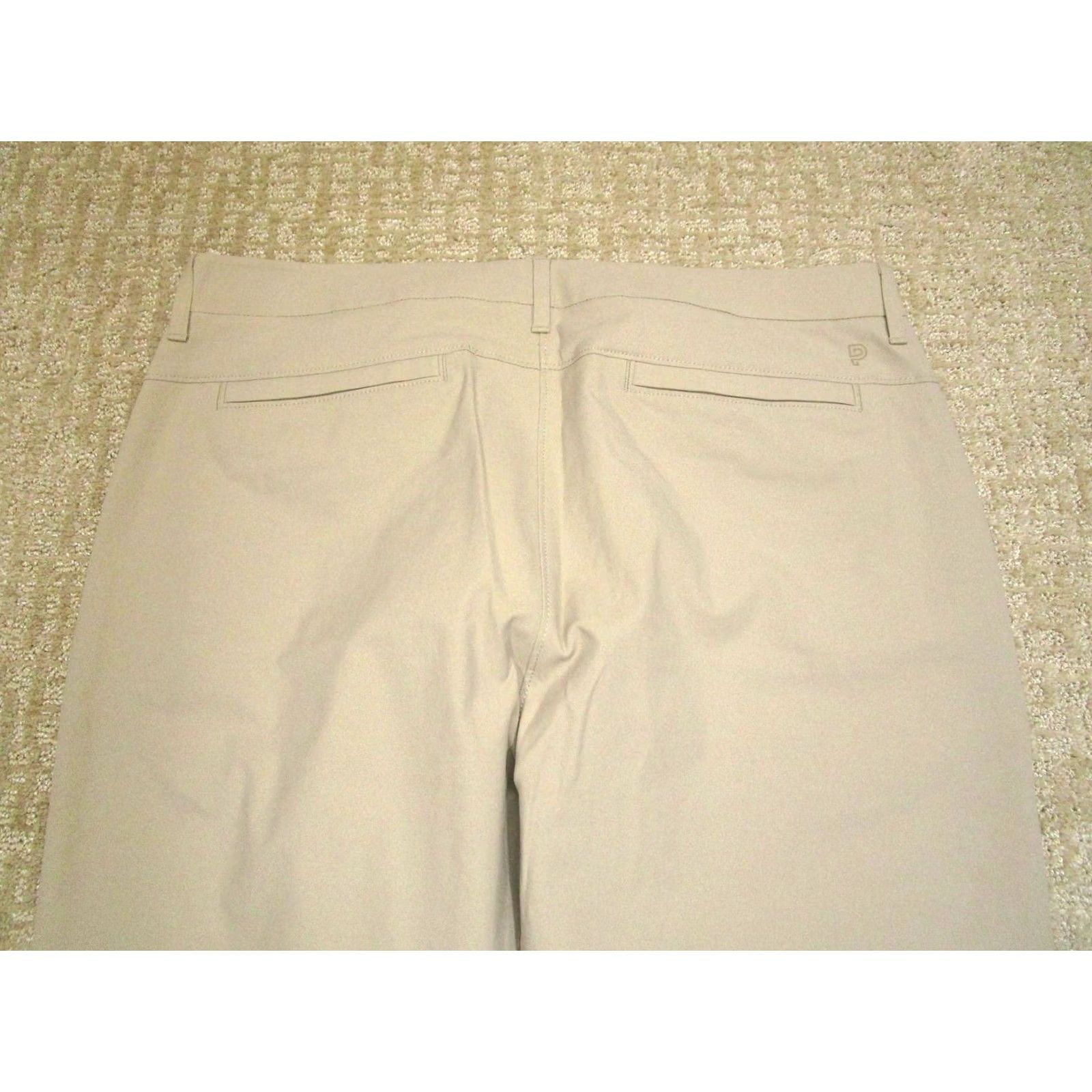 Vintage Public Rec Pants Men 36x28 Brown Performance Chino Stretch Travel Athletic Golf Shirt? Size US 36 / EU 52 - 4 Thumbnail