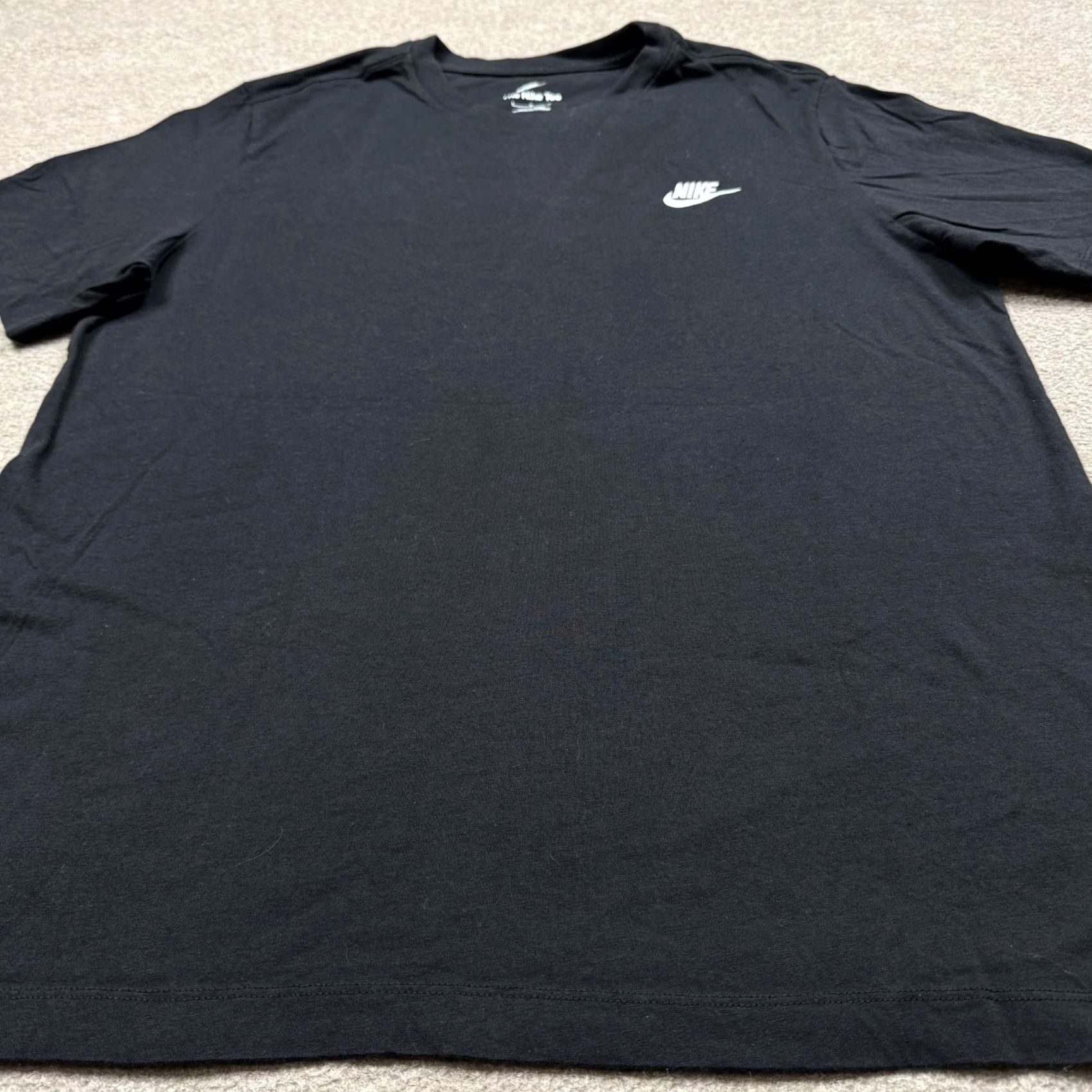 Nike Nike Men's Shirt Black L Short Sleeve Crew Neck Mustard Free Lunch Size US L / EU 52-54 / 3 - 4 Thumbnail