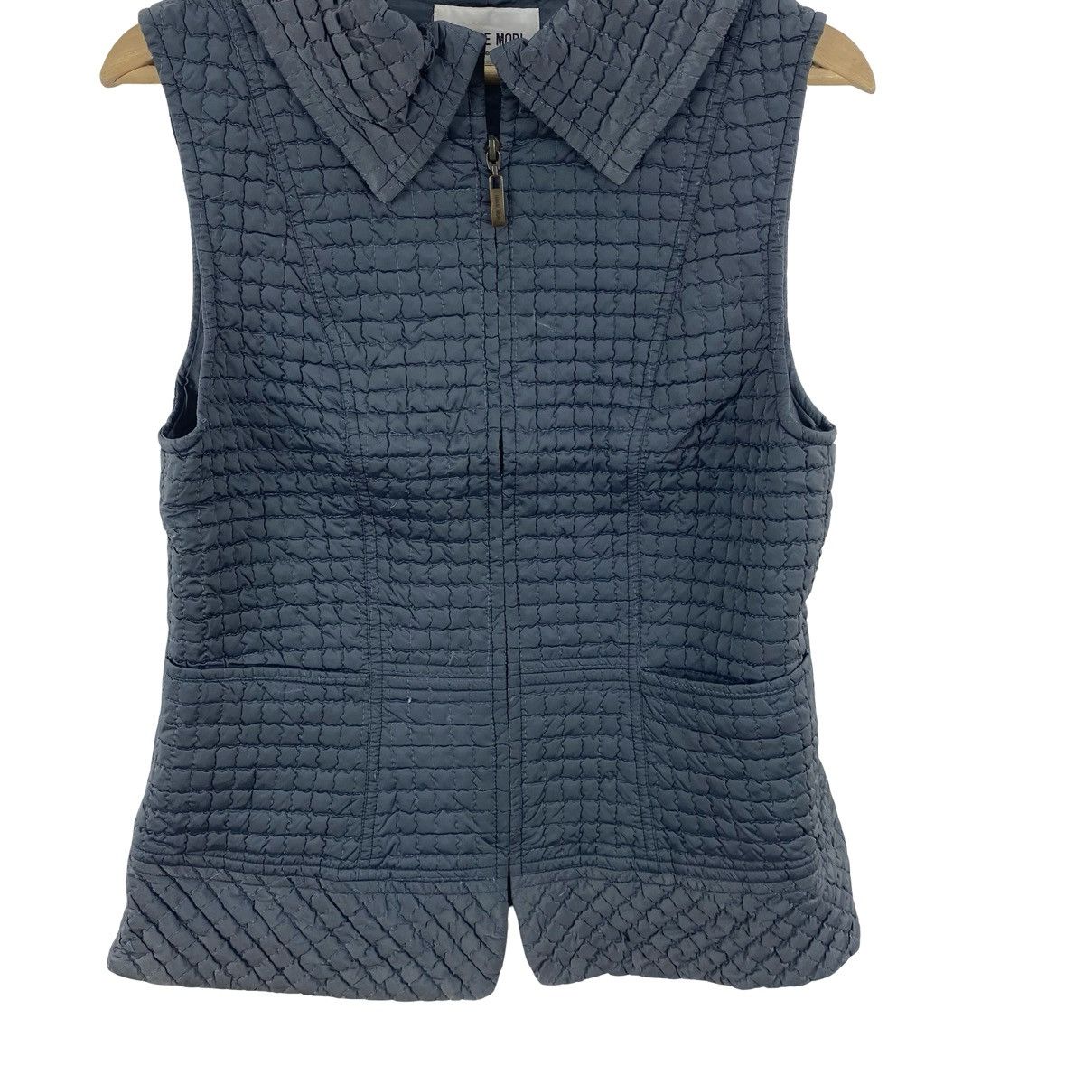 Hanae Mori Vintage HANAE MORI DEUX Quilted Puffer Vest Jacket Zip Size S / US 4 / IT 40 - 6 Thumbnail