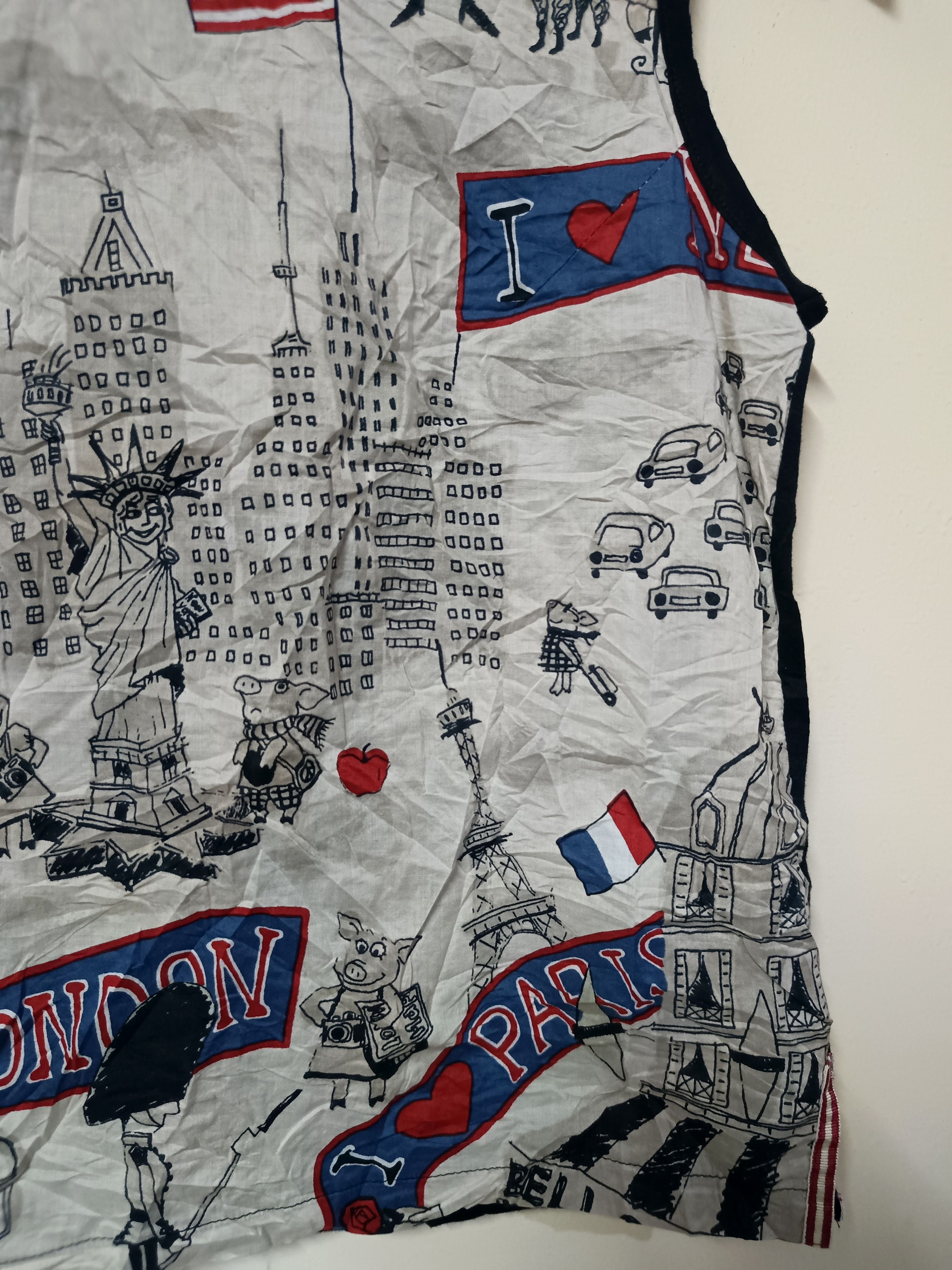 Japanese Brand ALBEROBELLO ollerebla tank tops women's Size M / US 6-8 / IT 42-44 - 2 Thumbnail