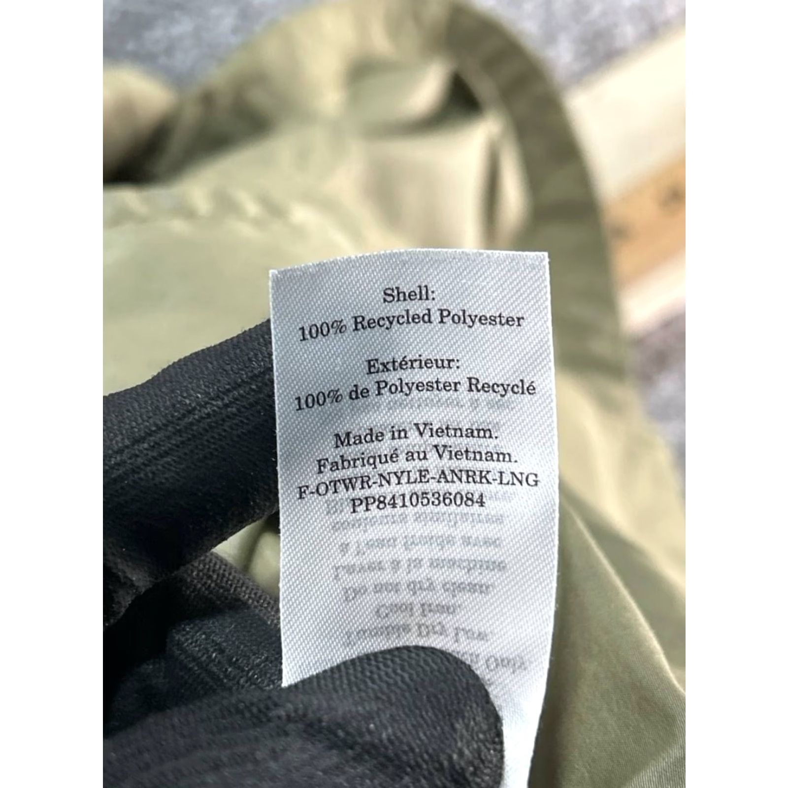 Everlane Everlane Jacket 2XS Green Full Zip Parka Long Sleeve Casual Travel Winter Fall Spring Womens Size XXS / US 00 / IT 34 - 4 Thumbnail