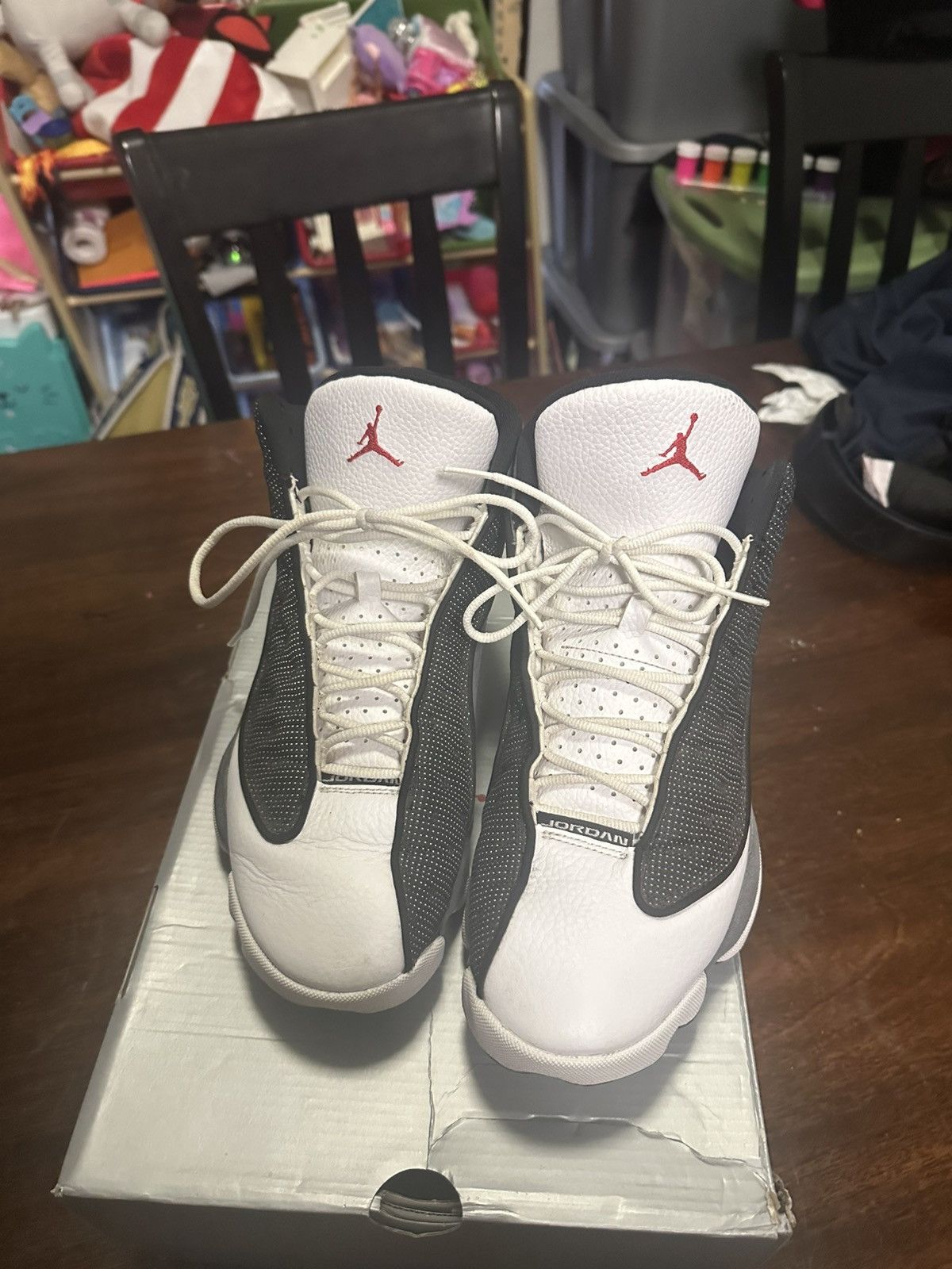 Jordan Brand Jordan 13 black flint lightly used Size 11m Size US 11 / EU 44 - 1 Thumbnail