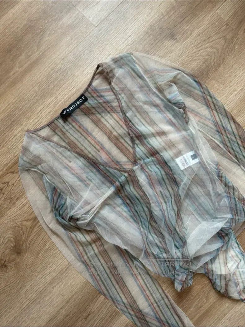 Y/Project Y/PROJECT Size S Long-sleeved mesh one-piece coat Size S / US 4 / IT 40 - 2 Thumbnail