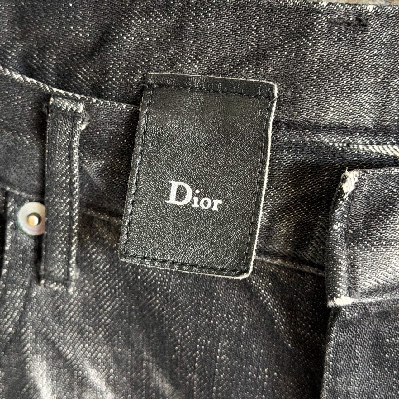 Dior Dior RUNWAY Hedi Era SS03 “Follow Me” Ash Clawmark MIJ Denim Size US 34 / EU 50 - 9 Thumbnail