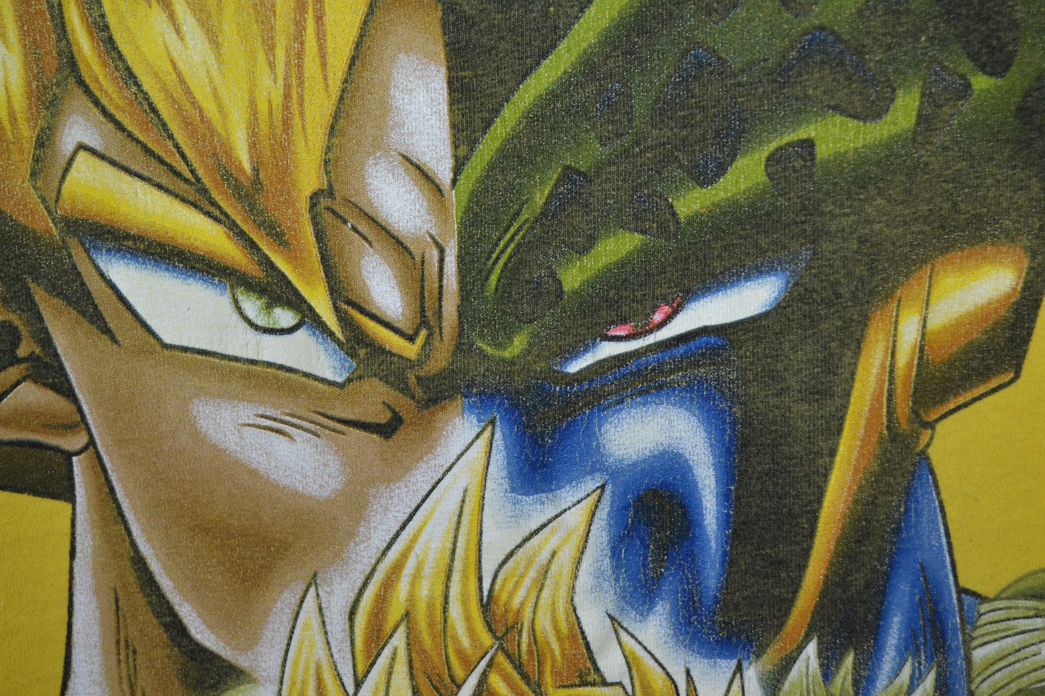Anime Vintage Dragon Ball Z 2001Dark Blue Cell Saga Goku Gohan Size US S / EU 44-46 / 1 - 9 Thumbnail