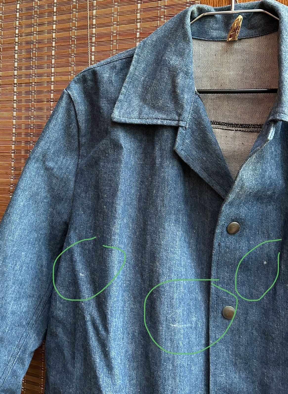 Nigel Cabourn × Vintage 60’s Lybro of Liverpool Coverall Denim Coat Pre-Cabourn Size US L / EU 52-54 / 3 - 8 Thumbnail