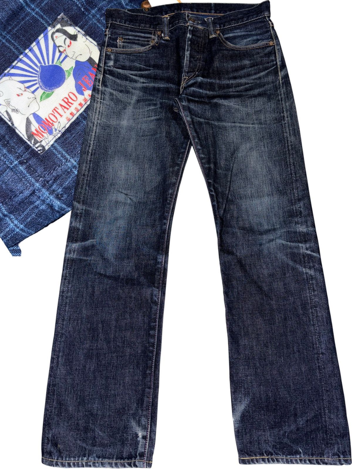 31 MOMOTARO JEANS Selvedge Denim Japanese Whiskered Vintage