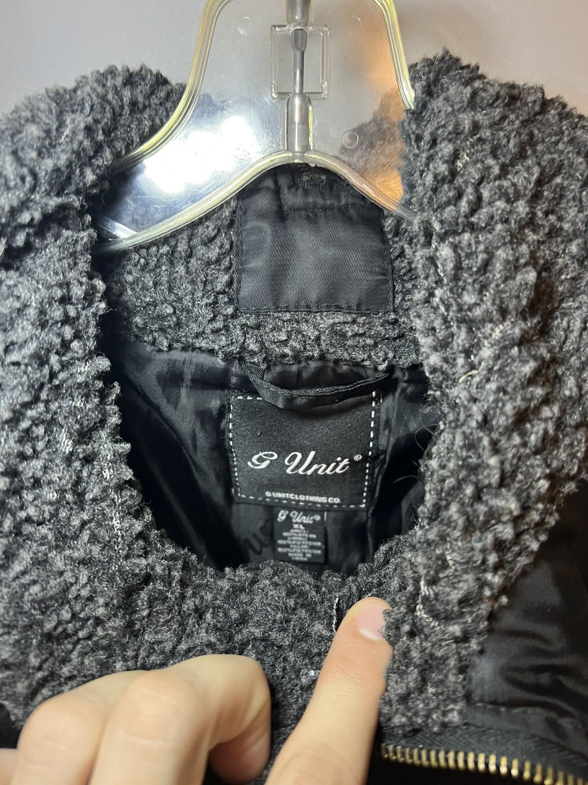 G-Unit Vintage G-Unit brand fur split hood bomber jacket Size US XL / EU 56 / 4 - 3 Thumbnail