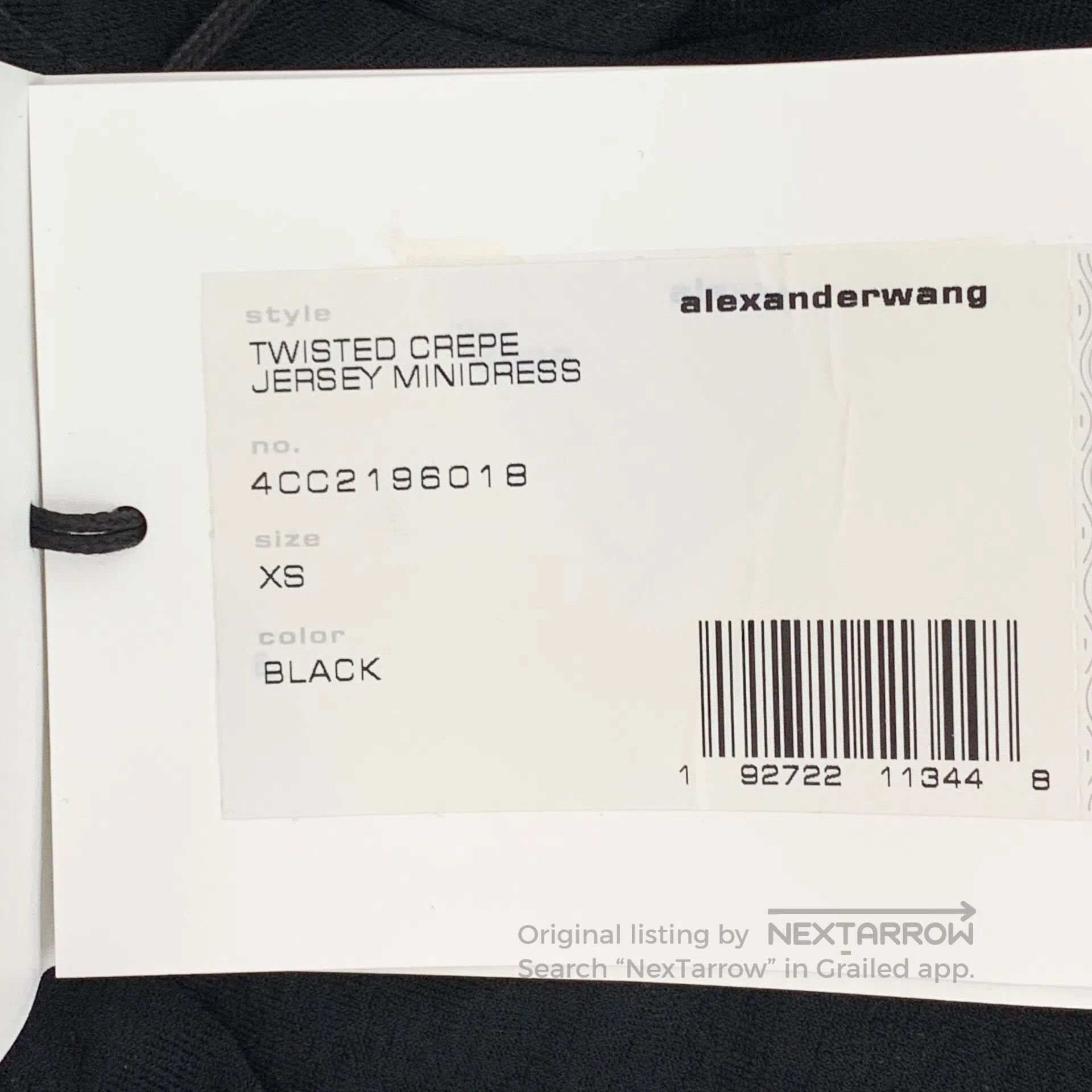 Alexander Wang Alexander Wang Black Pleated Design Round Neck Sleeveless Size XS / US 0-2 / IT 36-38 - 7 Thumbnail