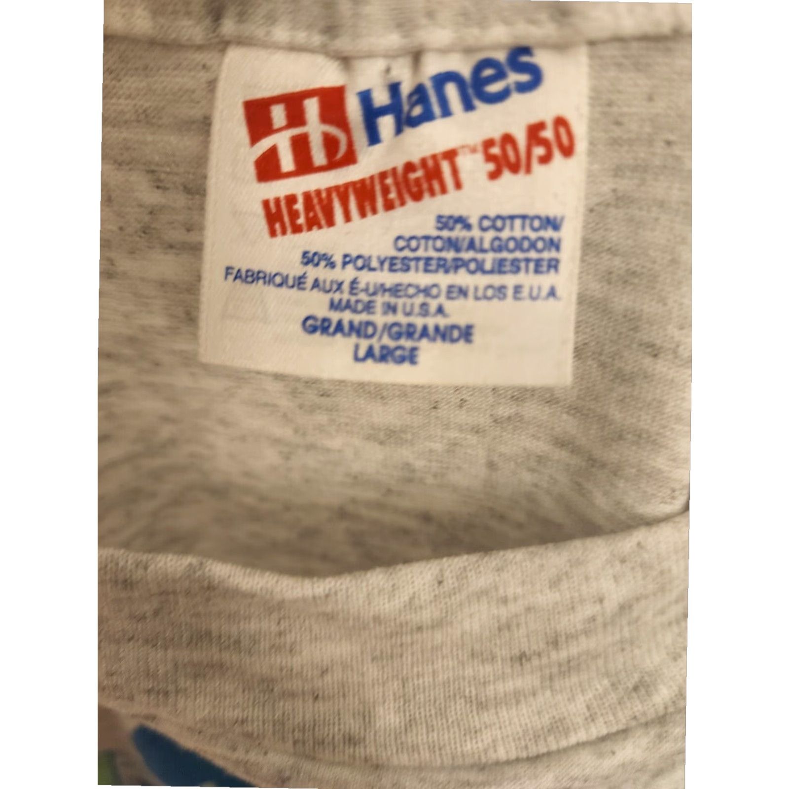 Hanes VINTAGE Hanes Graphic T Shirt Adult Large Gray South Carolina Dominion Energy 90s Usa Made Mens Size US L / EU 52-54 / 3 - 4 Thumbnail