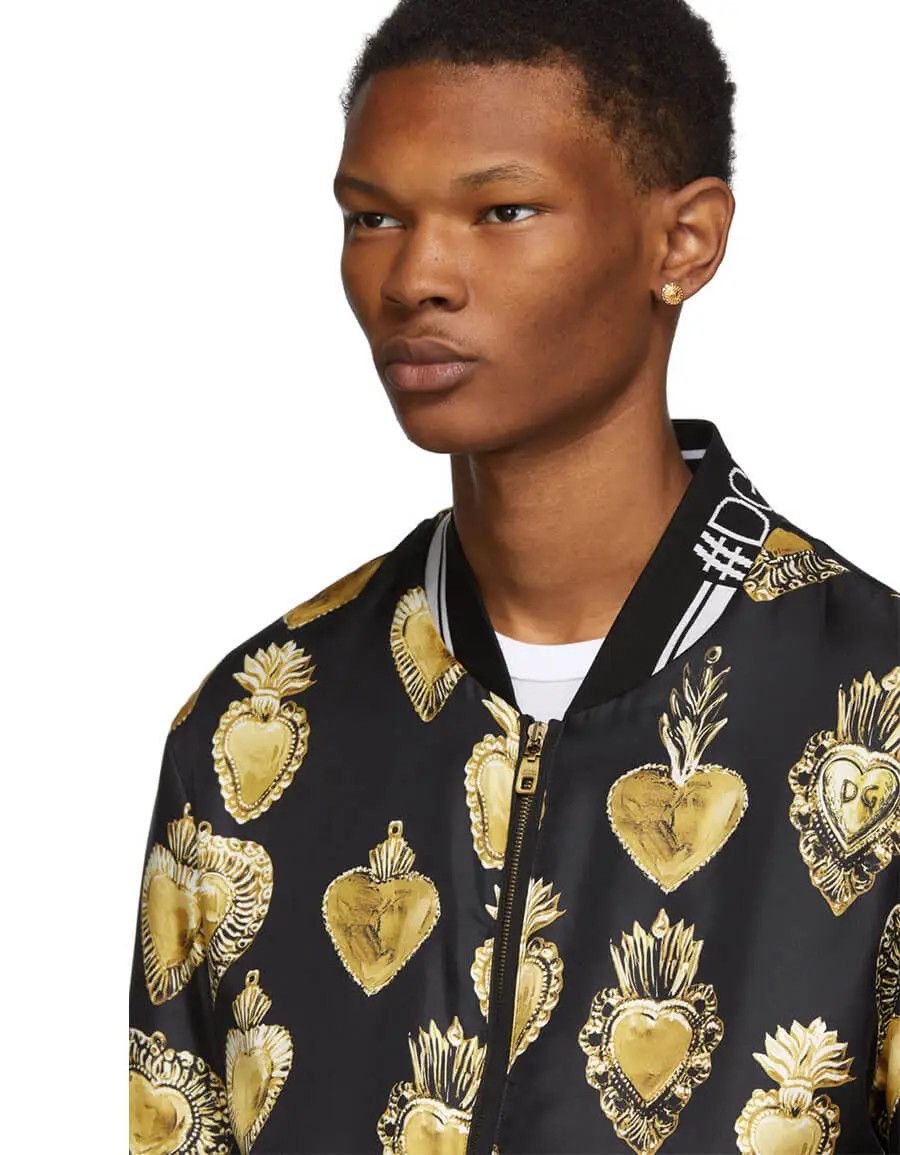Dolce & Gabbana o1y0125 Bomber Jacket in Multicolor Size US L / EU 52-54 / 3 - 4 Thumbnail