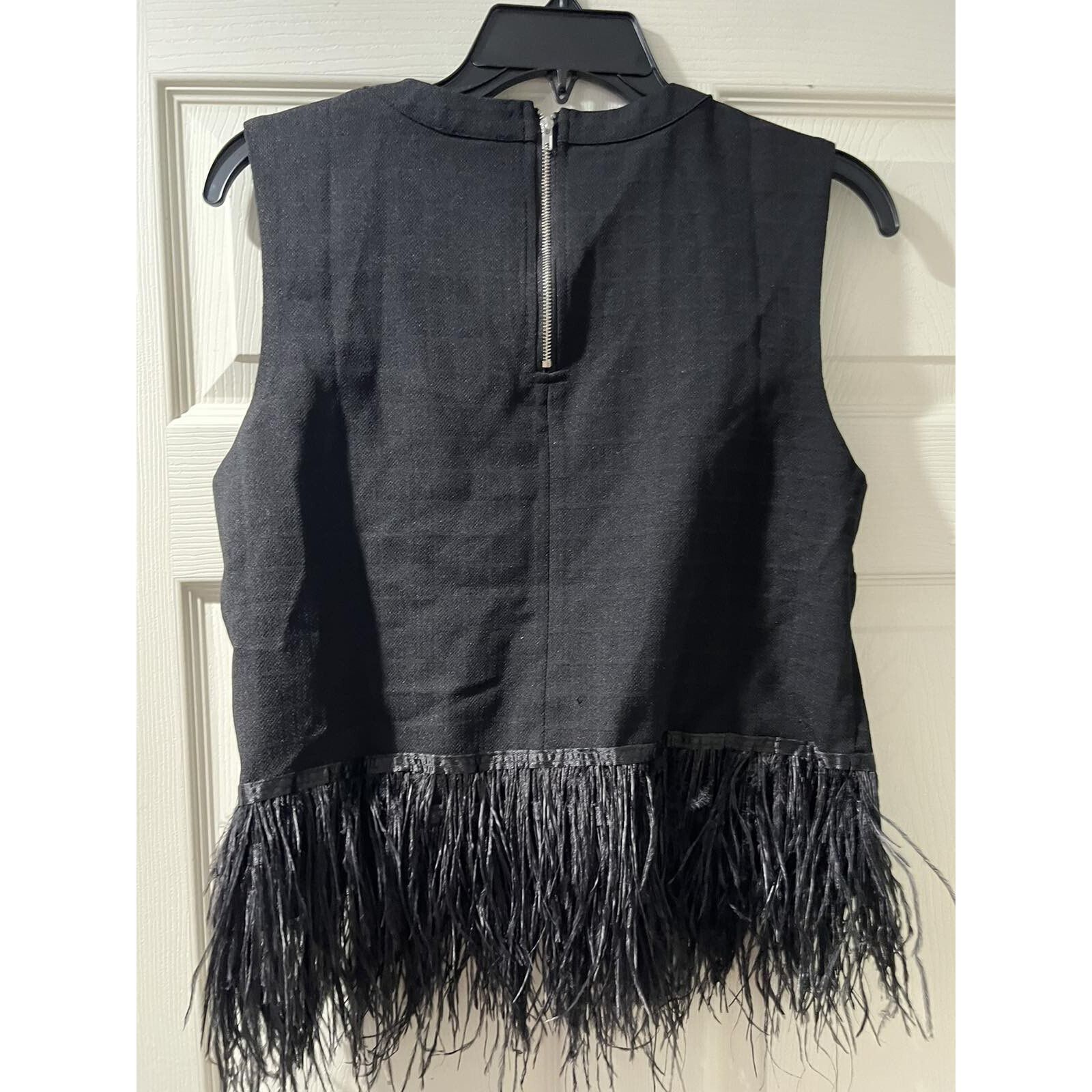 & Other Stories Raquel By Shira Women Black Crew neck Tank Size M A000060 Size M / US 6-8 / IT 42-44 - 2 Thumbnail