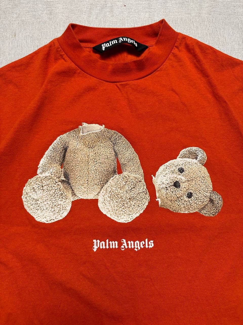 Palm Angels Palm Angels Teddy Bear T Shirt Orange Mens M Size US M / EU 48-50 / 2 - 5 Thumbnail