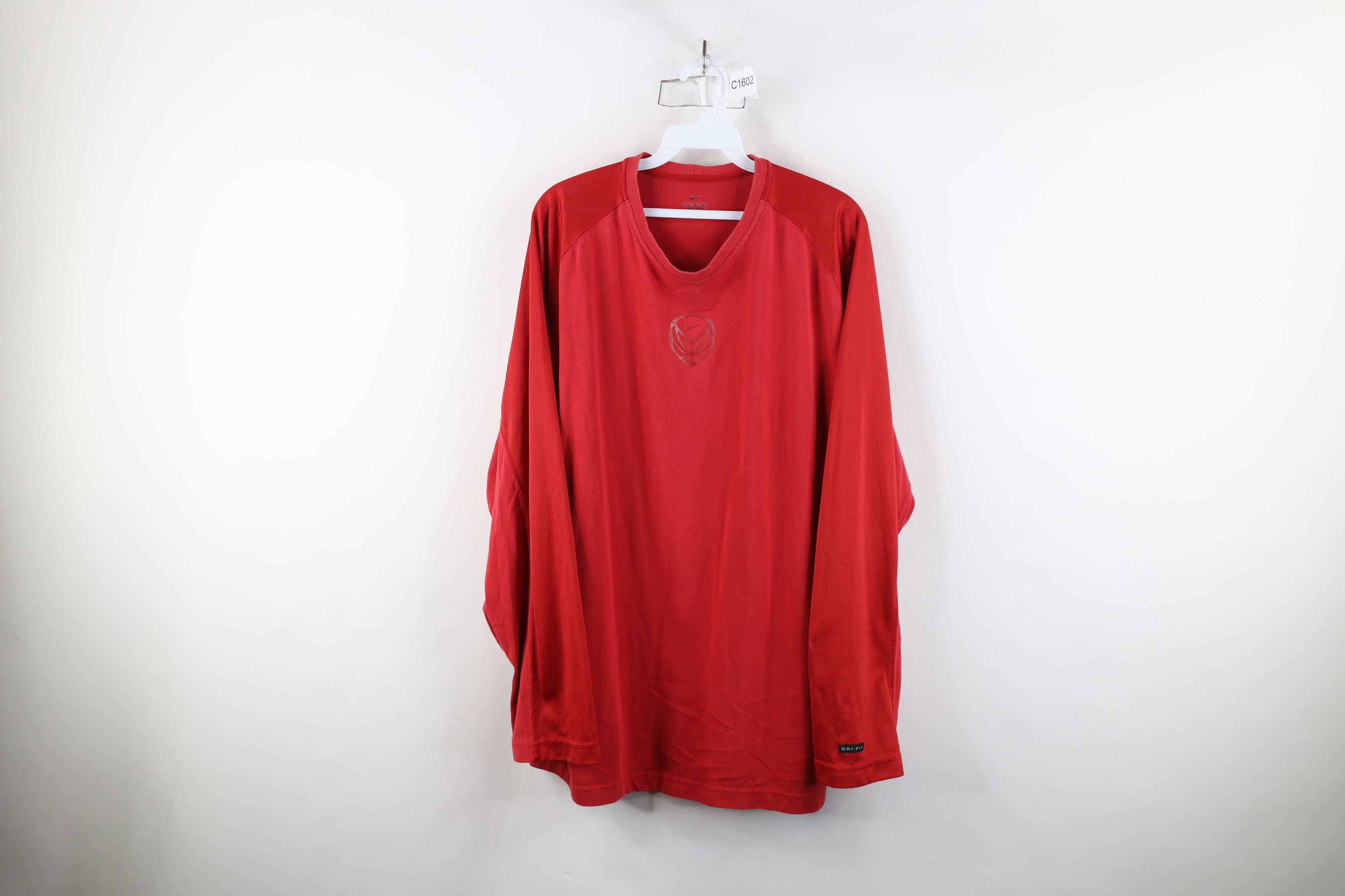 Nike × Vintage Vintage Y2K Nike Scott Center Swoosh Long Sleeve T-Shirt Size US L / EU 52-54 / 3 - 1 Thumbnail