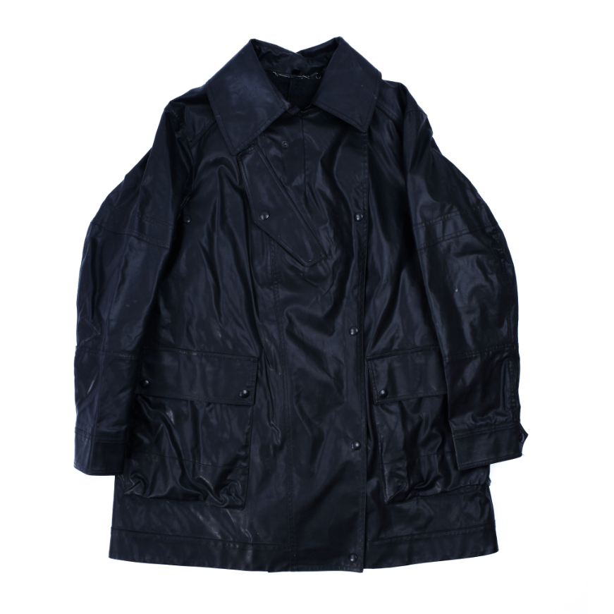 Belstaff Belstaff Italy Black Wool Blend Trench Coat Size L Size US L / EU 52-54 / 3 - 1 Thumbnail