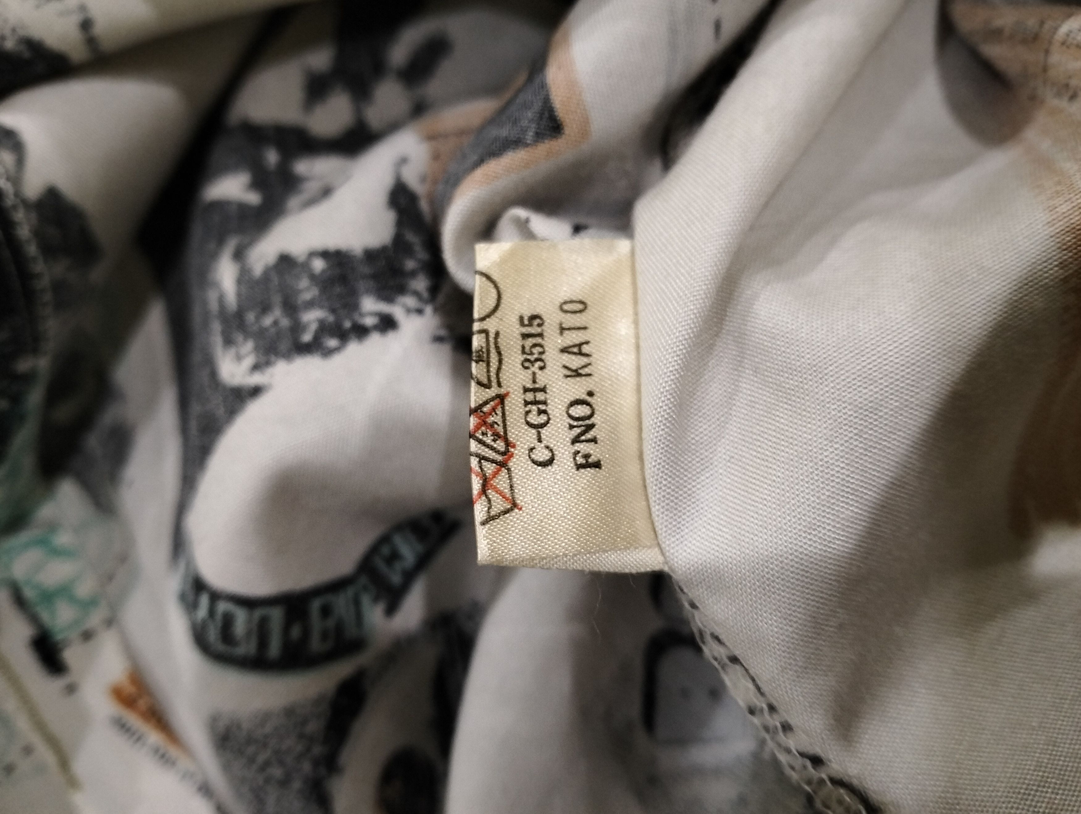 If Six Was Nine Japanese Brand Studio Bodyguard Full Print Blazer Jacket Size US L / EU 52-54 / 3 - 17 Thumbnail