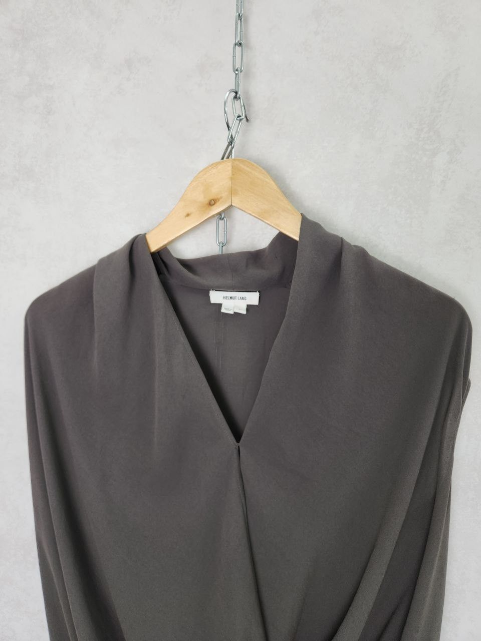 Helmut Lang Helmut Lang flowing graphite short-sleeved T-shirt Size M / US 6-8 / IT 42-44 - 5 Thumbnail