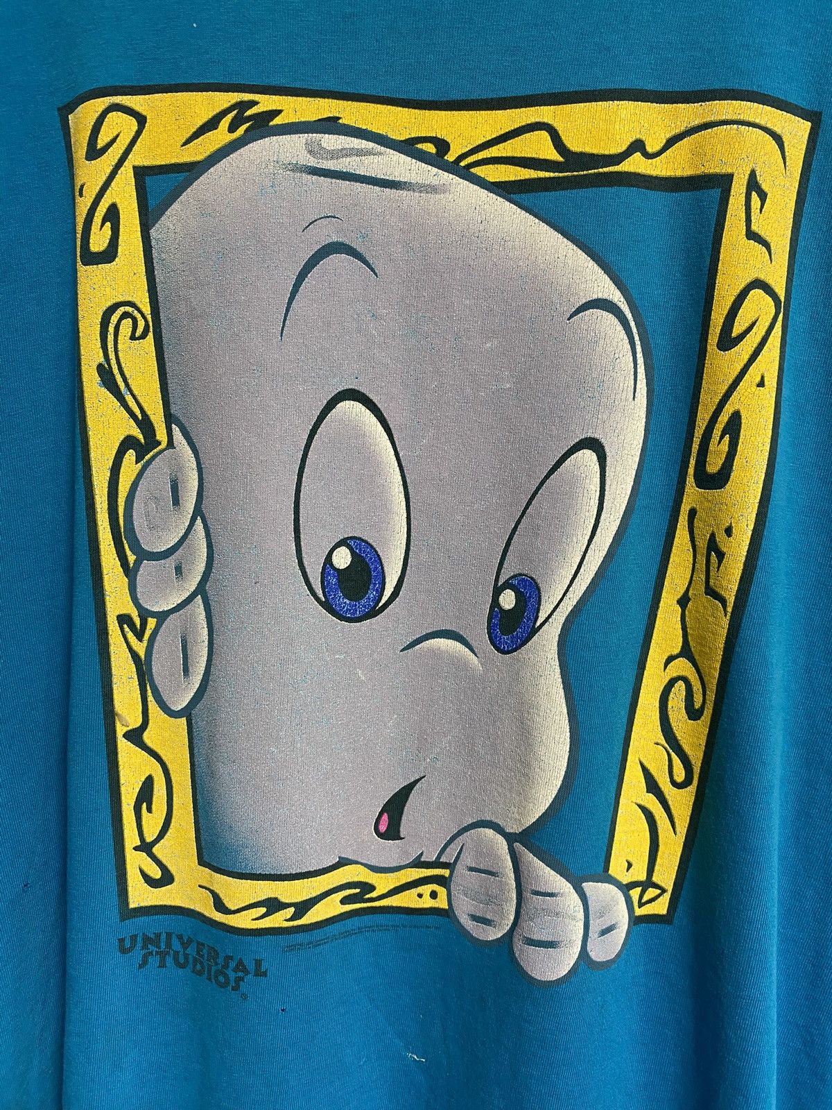 Universal Studios × Vintage Vintage 90’s Casper the Ghost Universal Studios T-Shirt XL Size US XL / EU 56 / 4 - 5 Thumbnail
