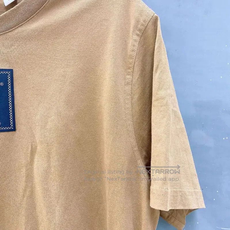 Burberry Burberry Beige Cotton Women's T-Shirt. Size L / US 10 / IT 46 - 3 Thumbnail