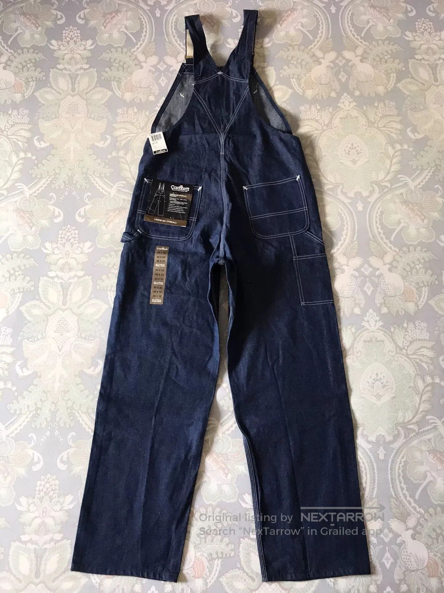 Carhartt Carhartt R08 Denim Overalls W38L32. Size US 38 / EU 54 - 4 Thumbnail