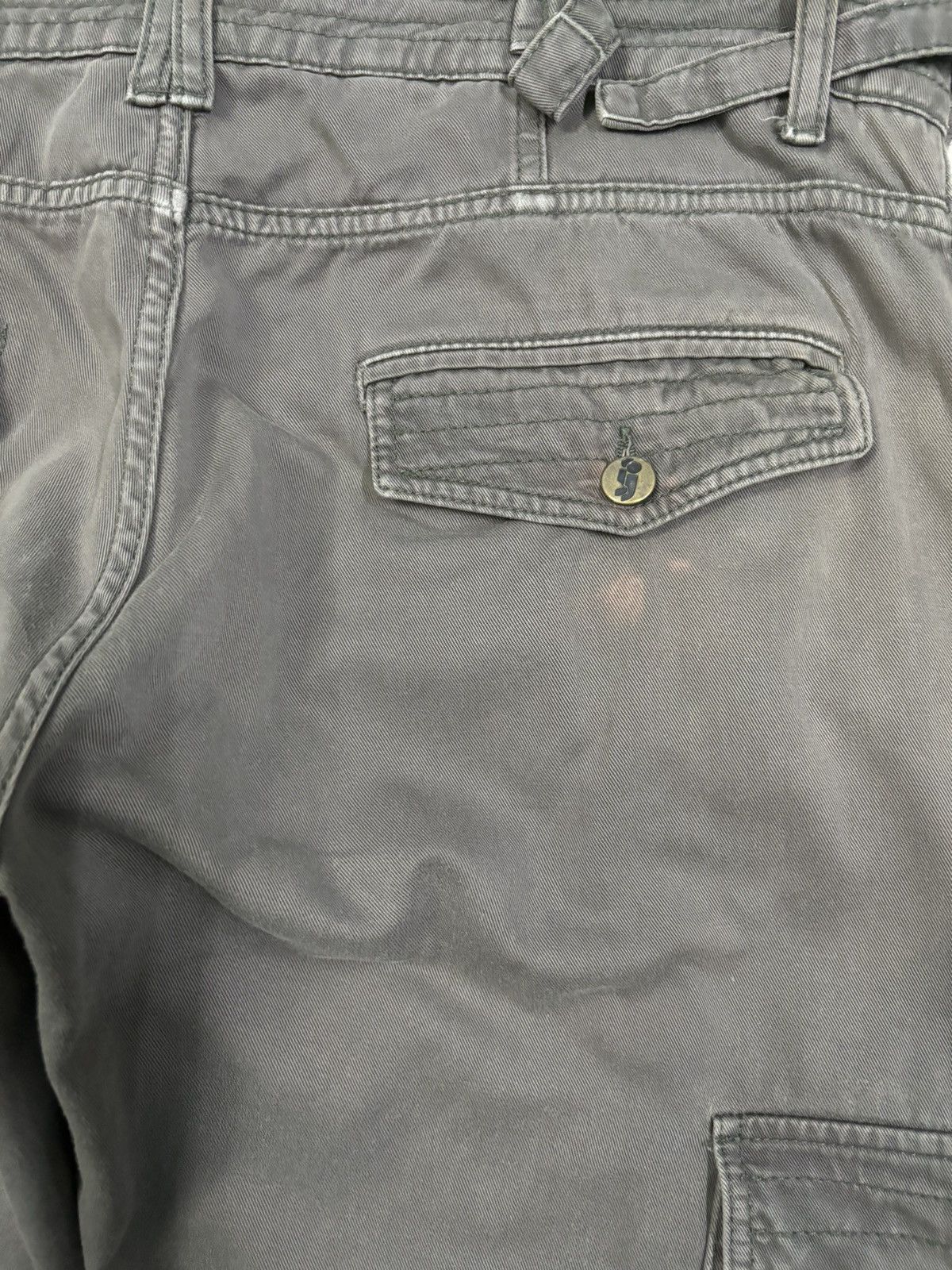Emporio Armani Vintage Emporio Armani Thrashed Loose Utility Cargo Pants Size US 36 / EU 52 - 15 Thumbnail