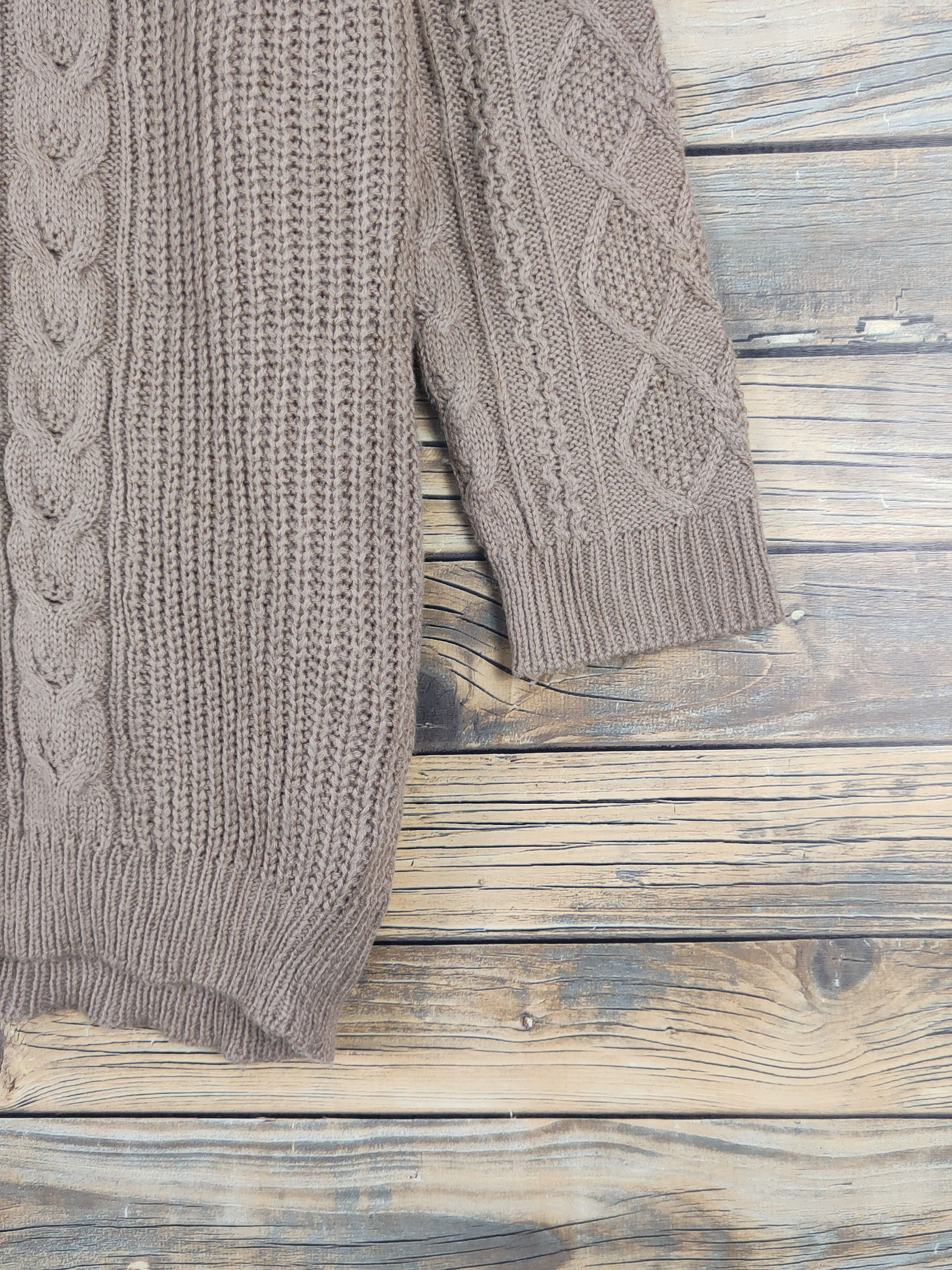 Aran Isles Knitwear × Japanese Brand × Vintage Cecil McBee Brown Knitwear Sweatshirts #W1280 Size M / US 6-8 / IT 42-44 - 6 Thumbnail