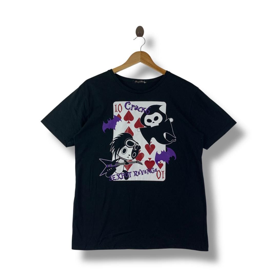 SEX POT REVENGE 10 crack printed tee